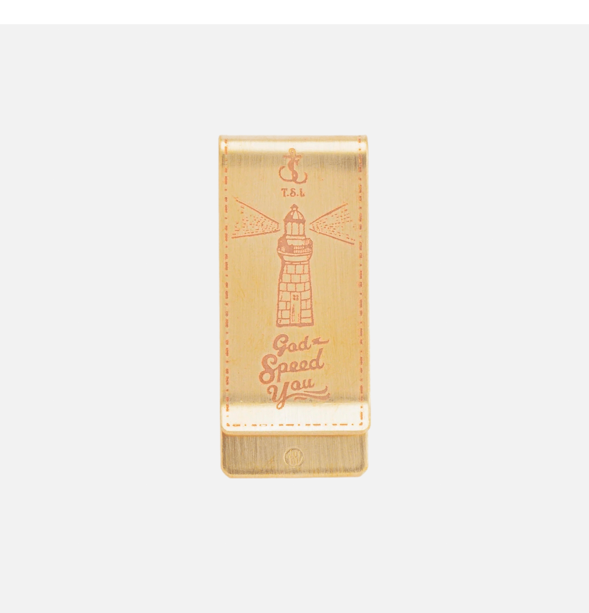 Superior Labor Lighthouse Money Clip Brass