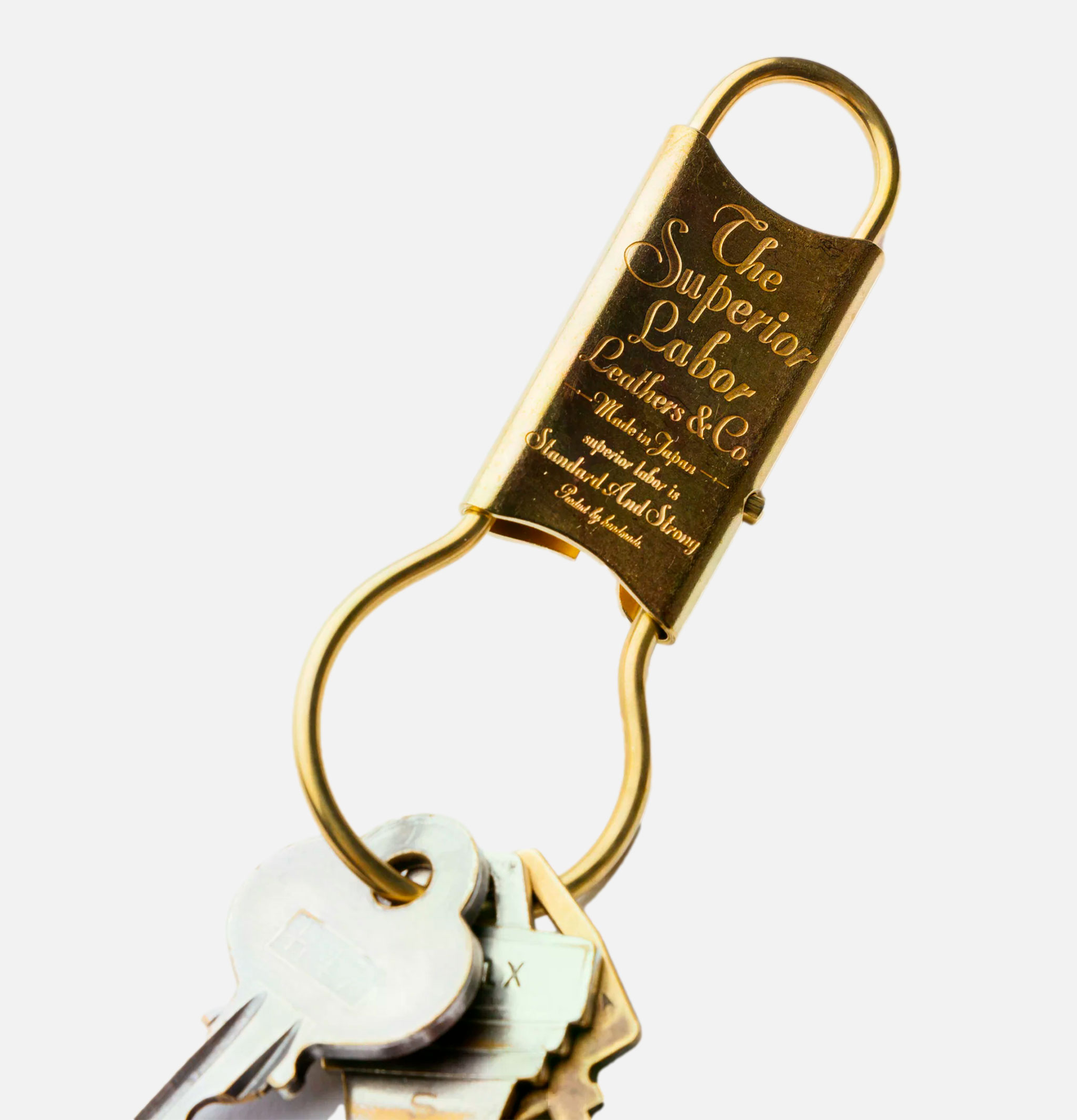 Superior Labor Keyholder Brass