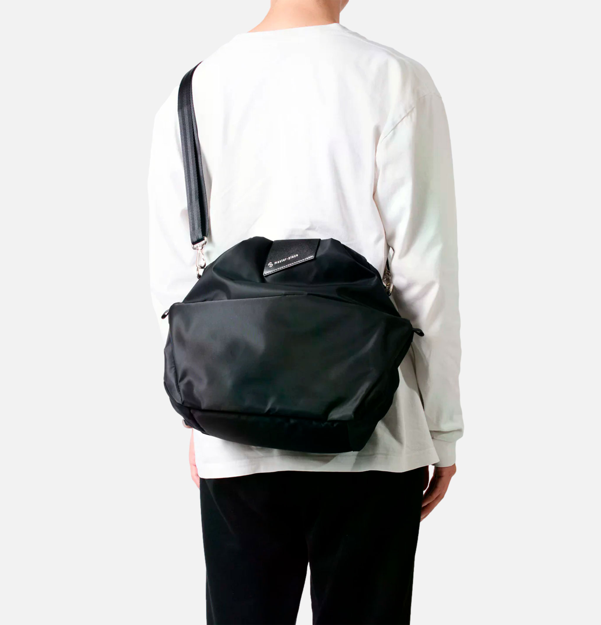 Master Pieces Cocoon 2 Way Duffel Bag S Blk