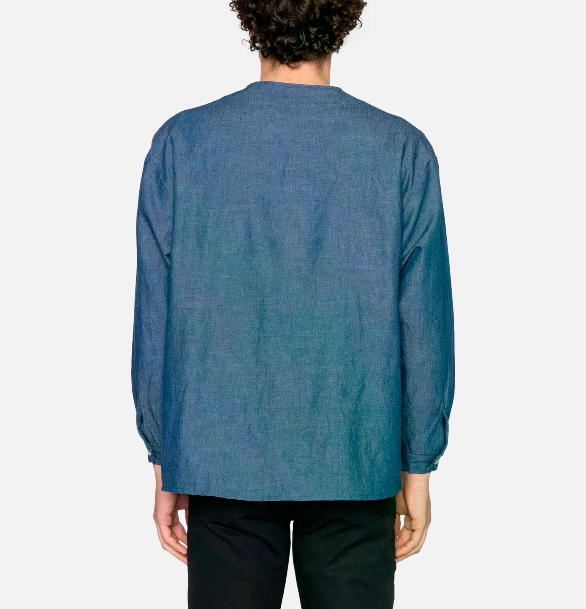 Naked & Famous Wise Guy Linen Blend Denim Jkt