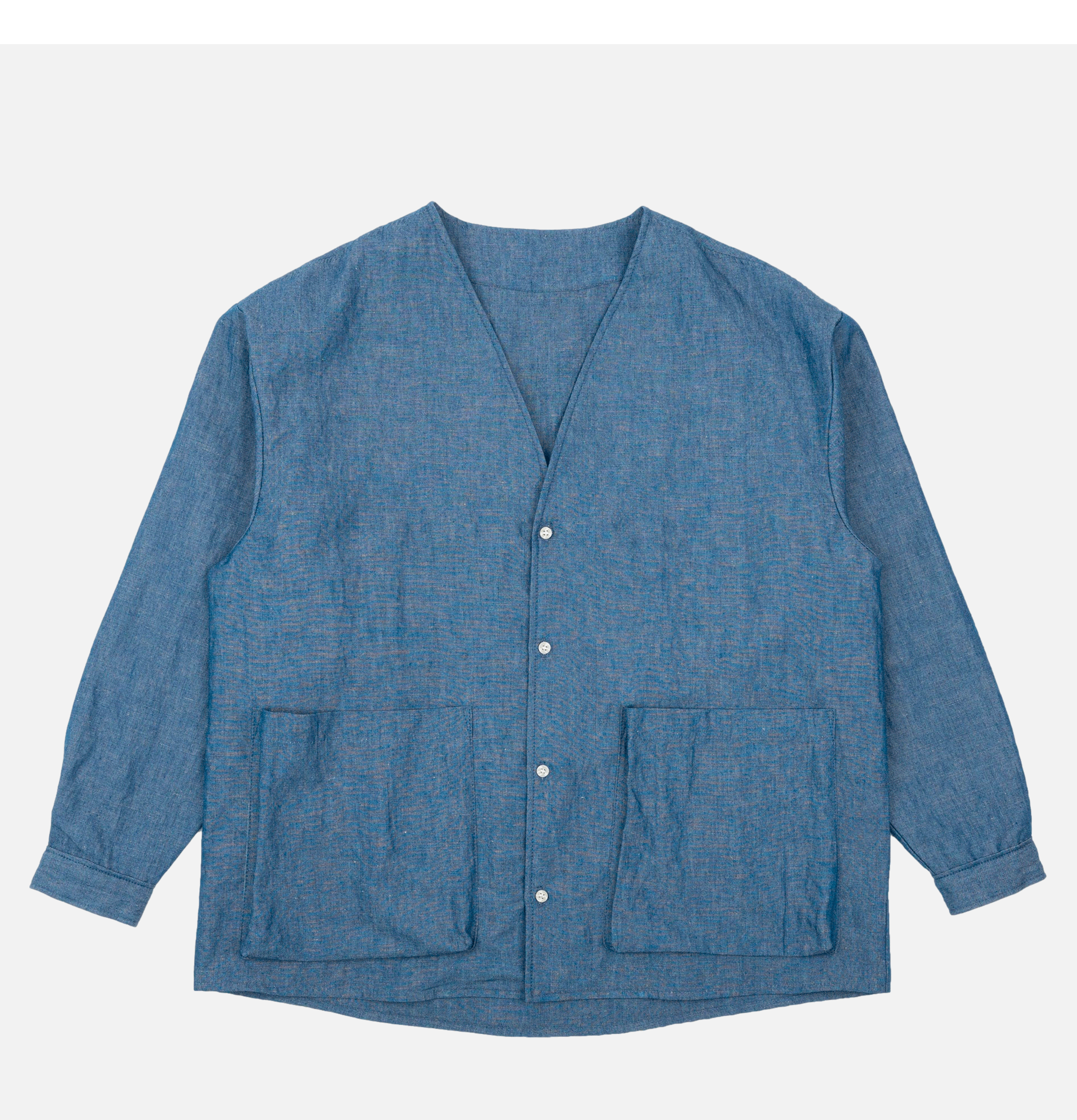 Naked & Famous Wise Guy Linen Blend Denim Jkt