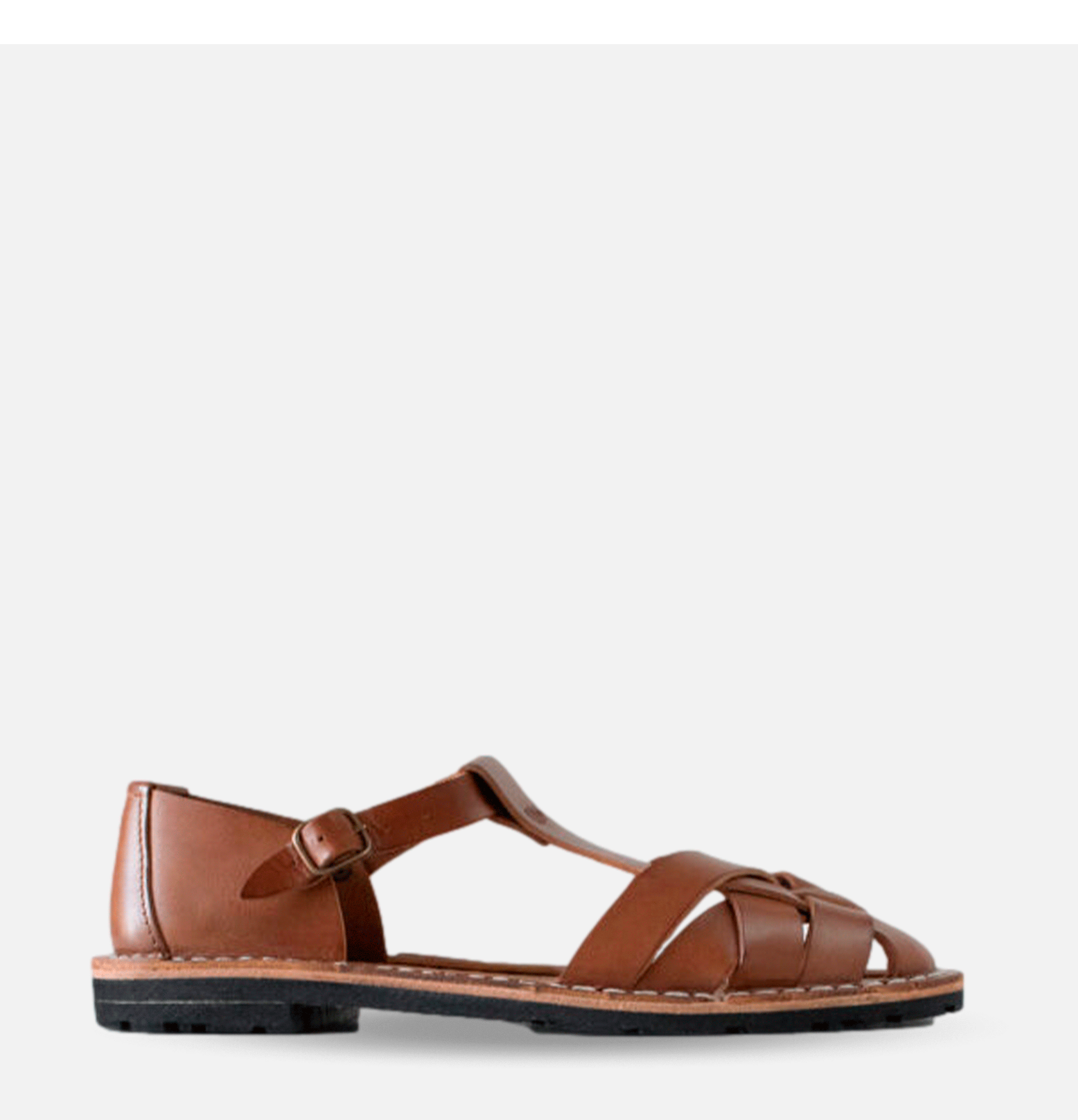 Steve Mono Artisanal Sandals 10/33 chocolat