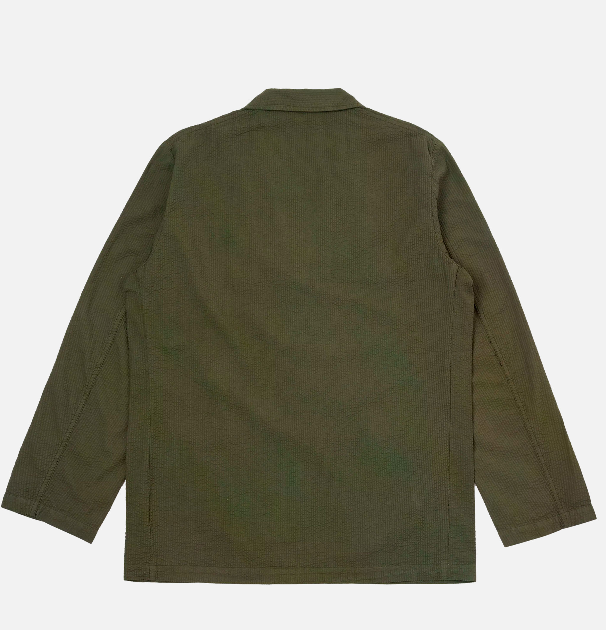 Universal Works Three Button Seersucker Jacket