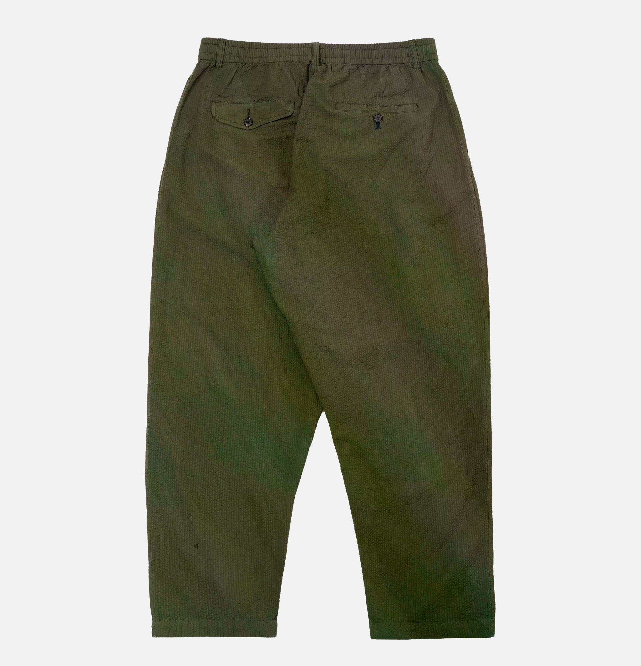 Universal Works Pleated Track Pant Seersucker