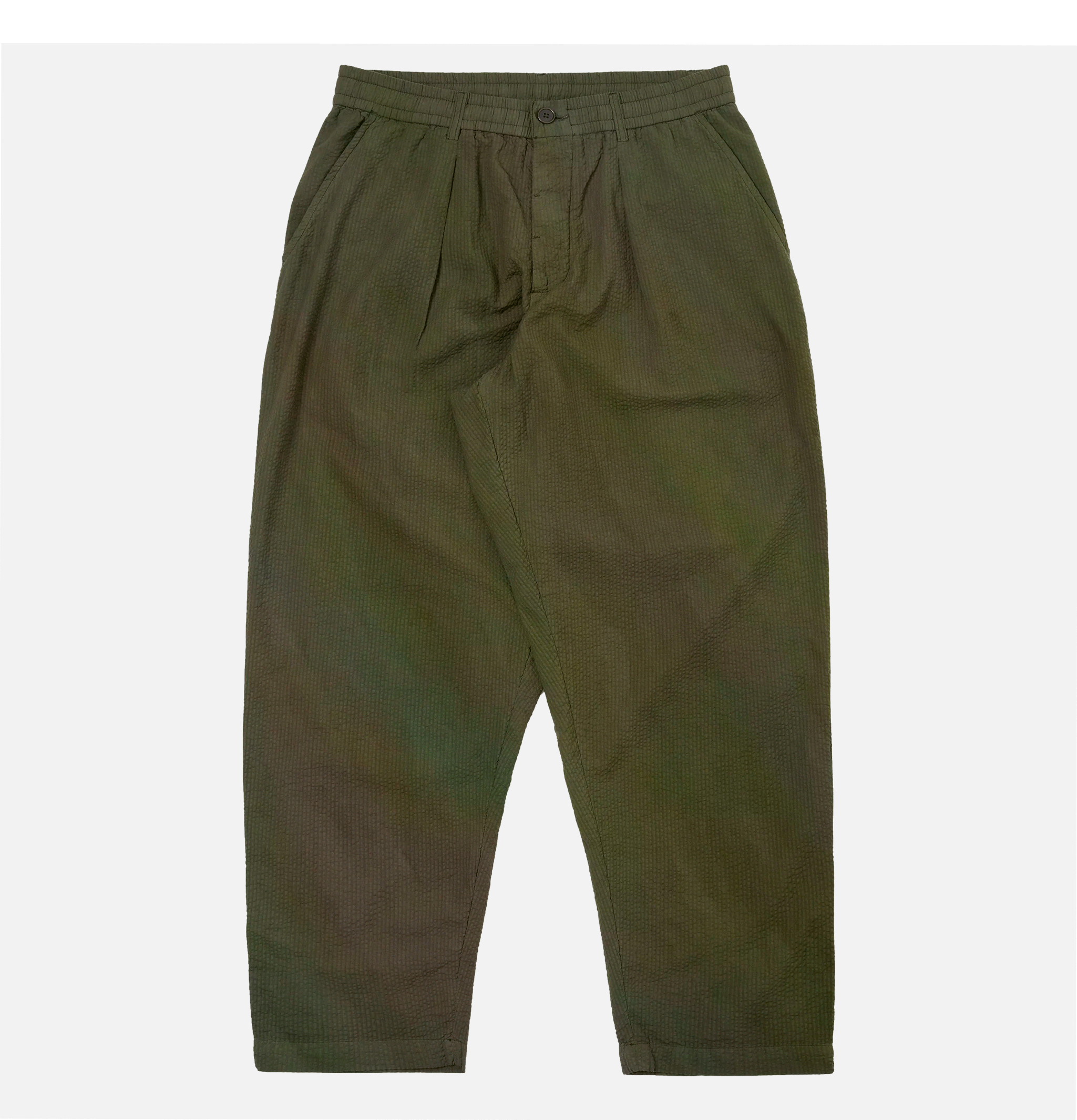 Universal Works Pleated Track Pant Seersucker