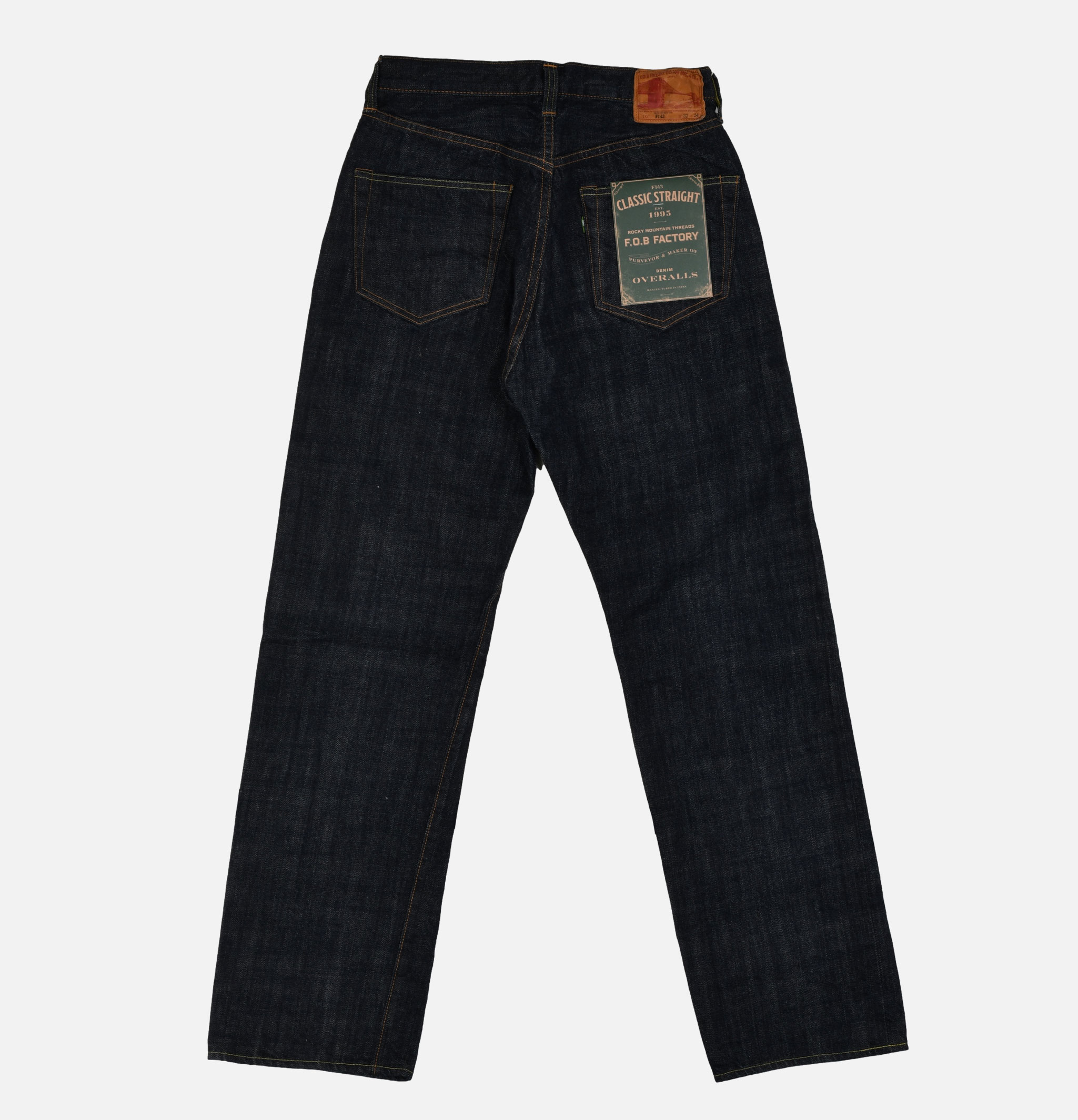 Fob Factory Jean F143 Selvedge Denim 5P