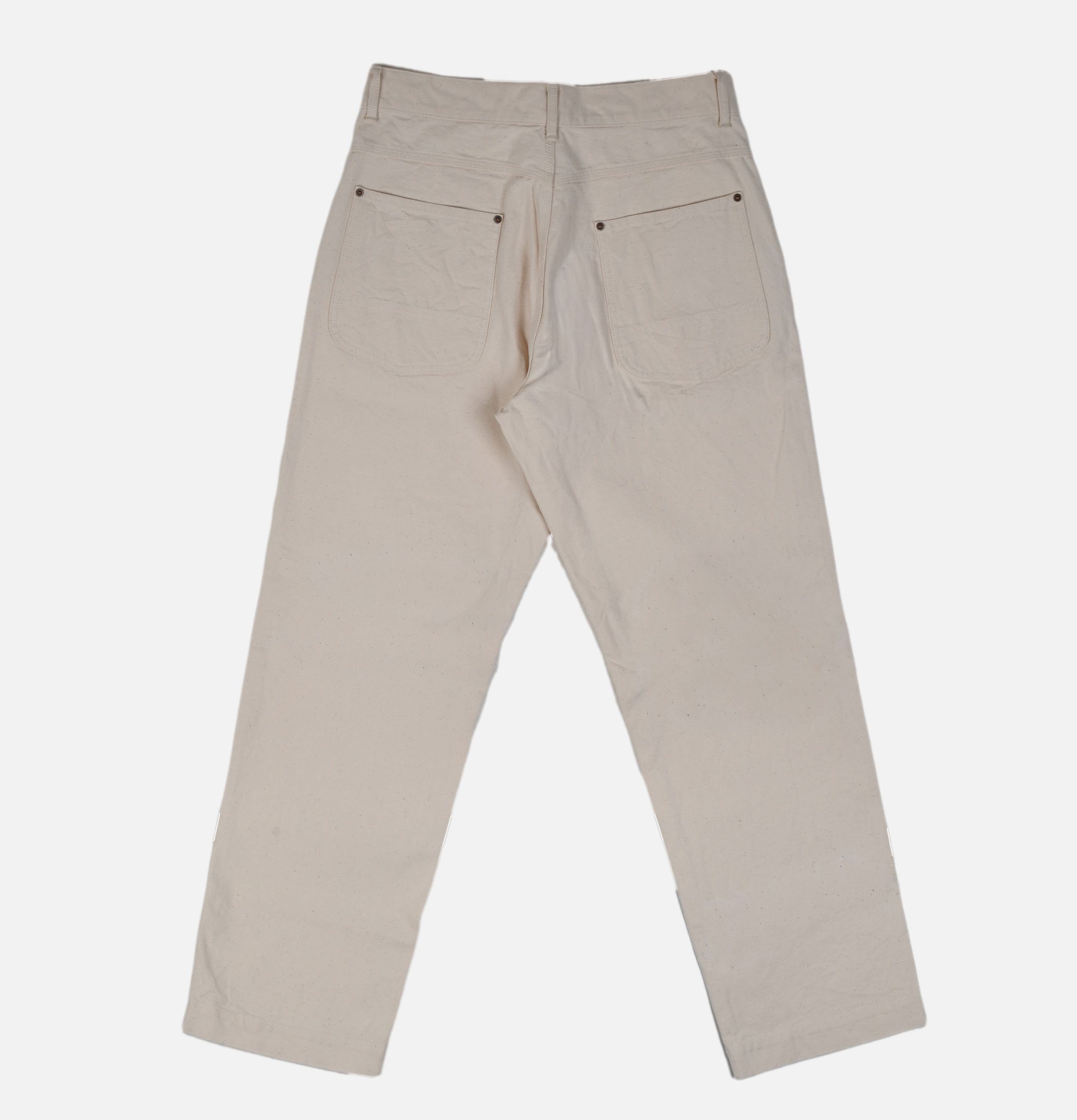 Fob Factory F0530 Ecru Cotton Duck Work Pants