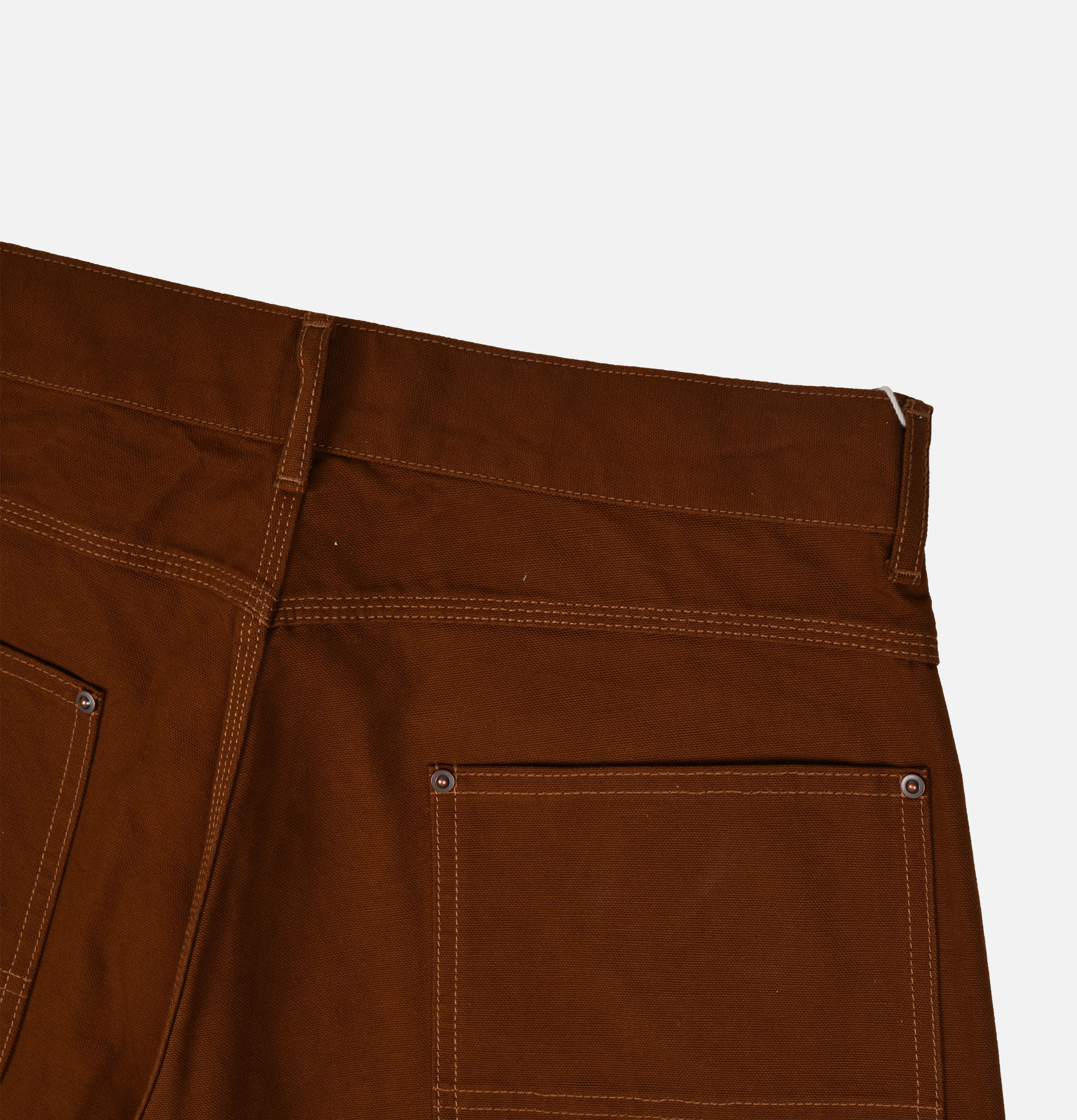 Fob Factory F0530 Brown Cotton Duck Work Pants