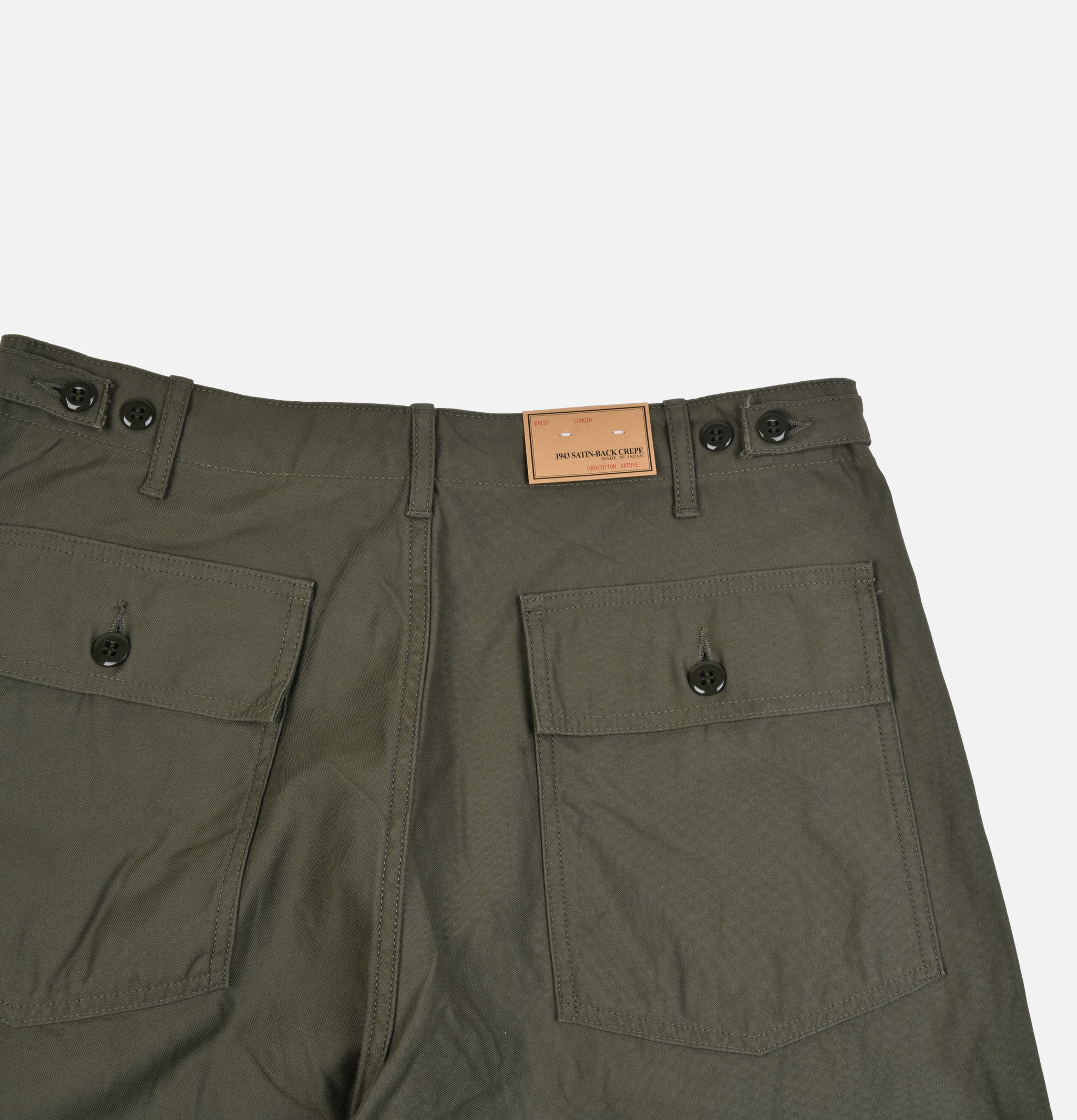 Fob Factory F0540 Baker Pants Type 2 Olive