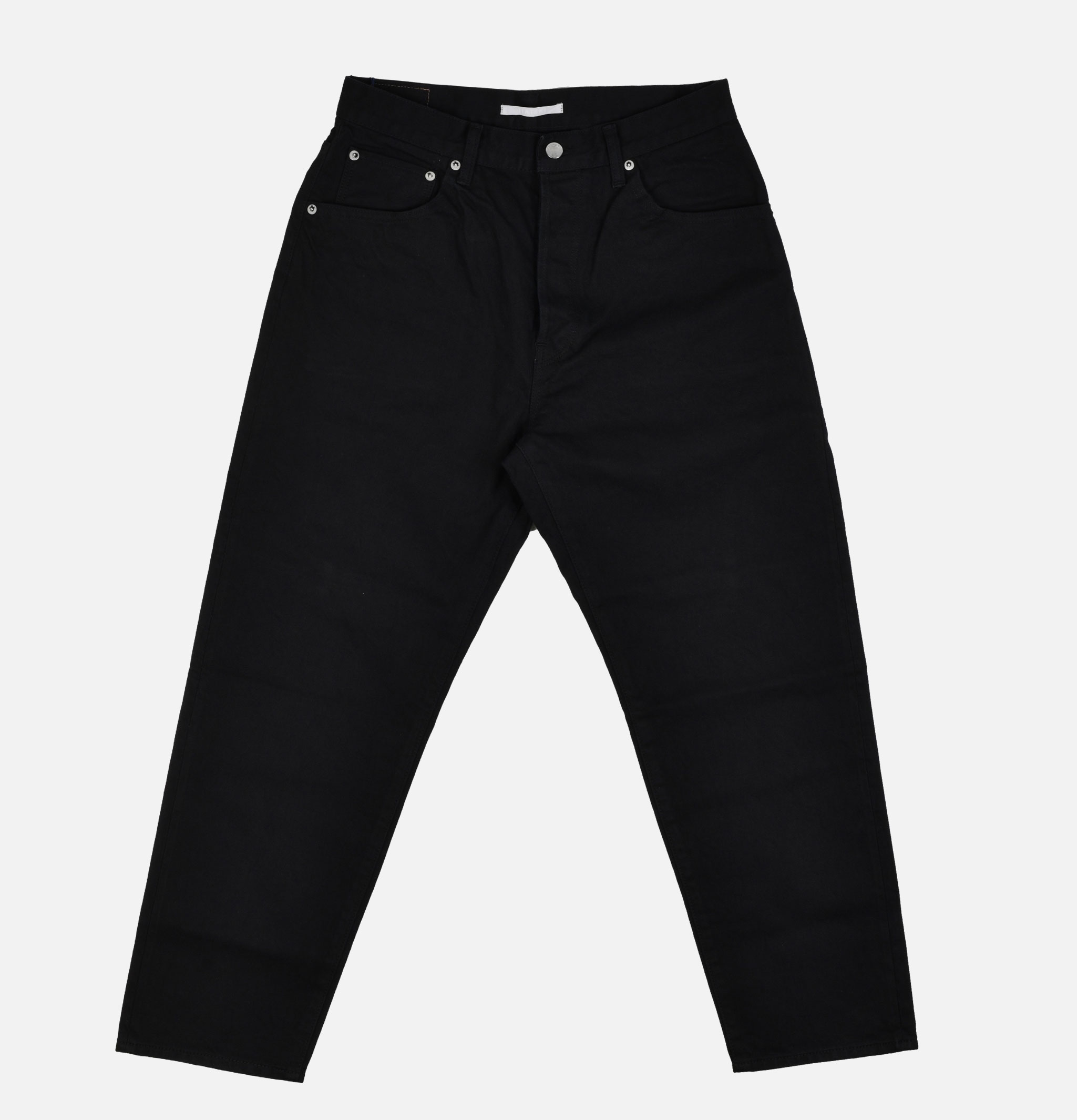 Hatski Denim 01 Loose Tapered Washi Black