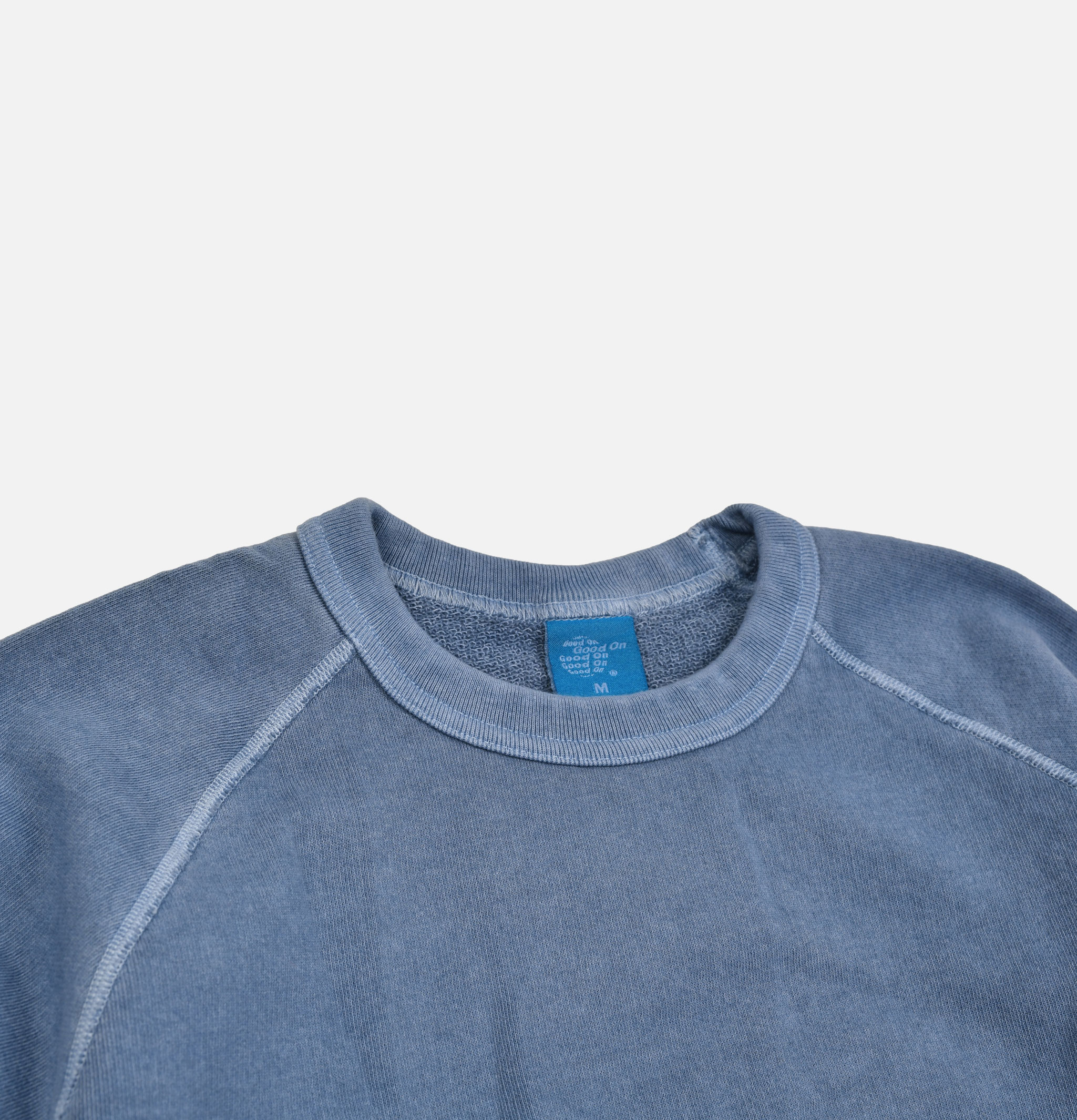 Sweat GOOD ON Japan Raglan Crew Ajisai