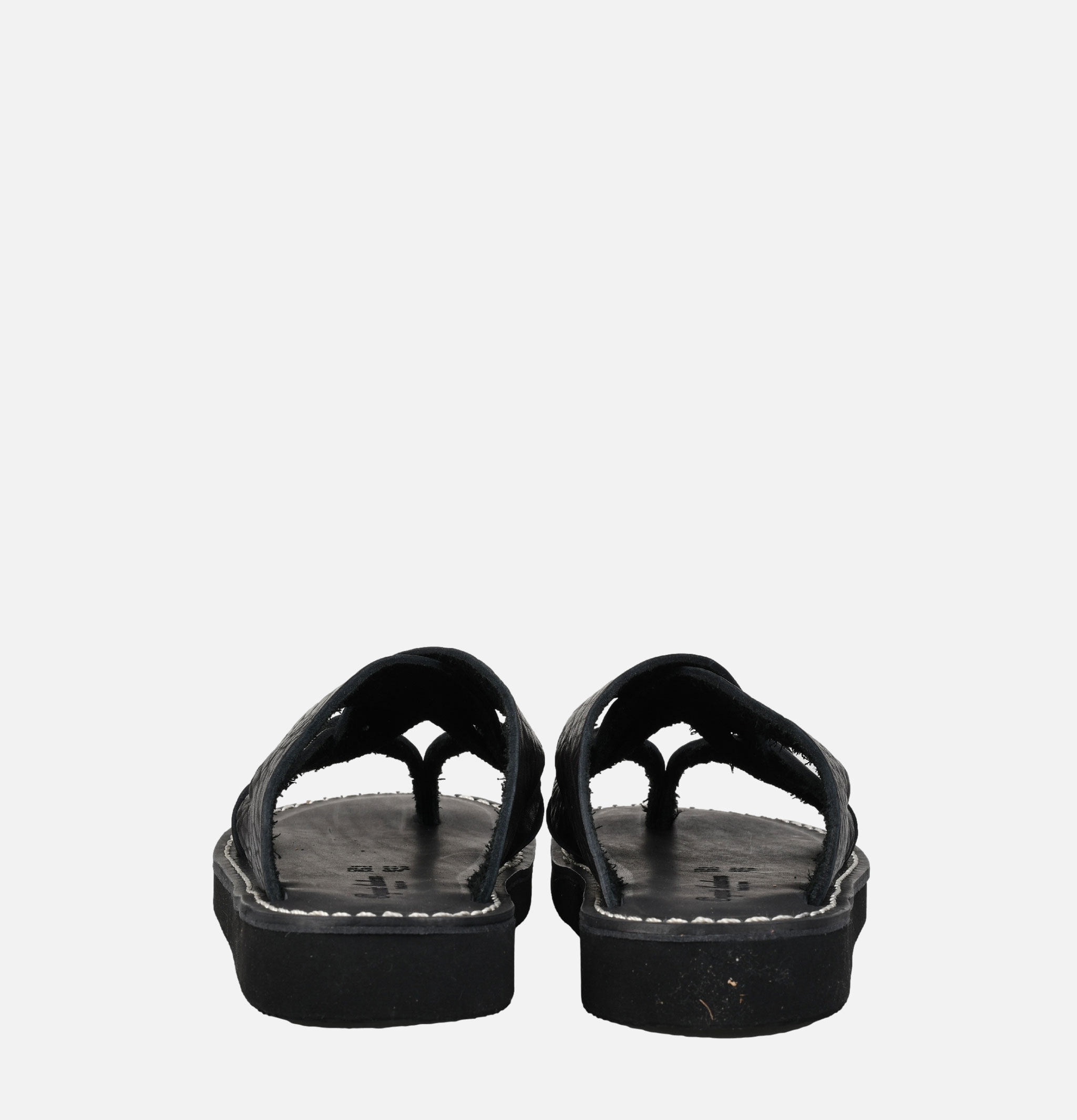 Organic Handloom Sabots Dubi Noir