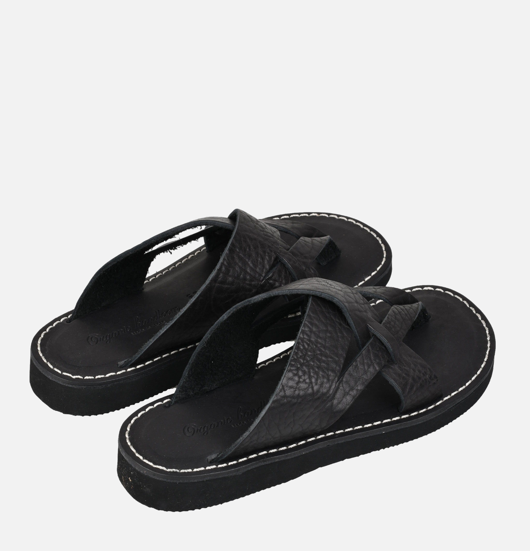 Organic Handloom Sabots Dubi Noir