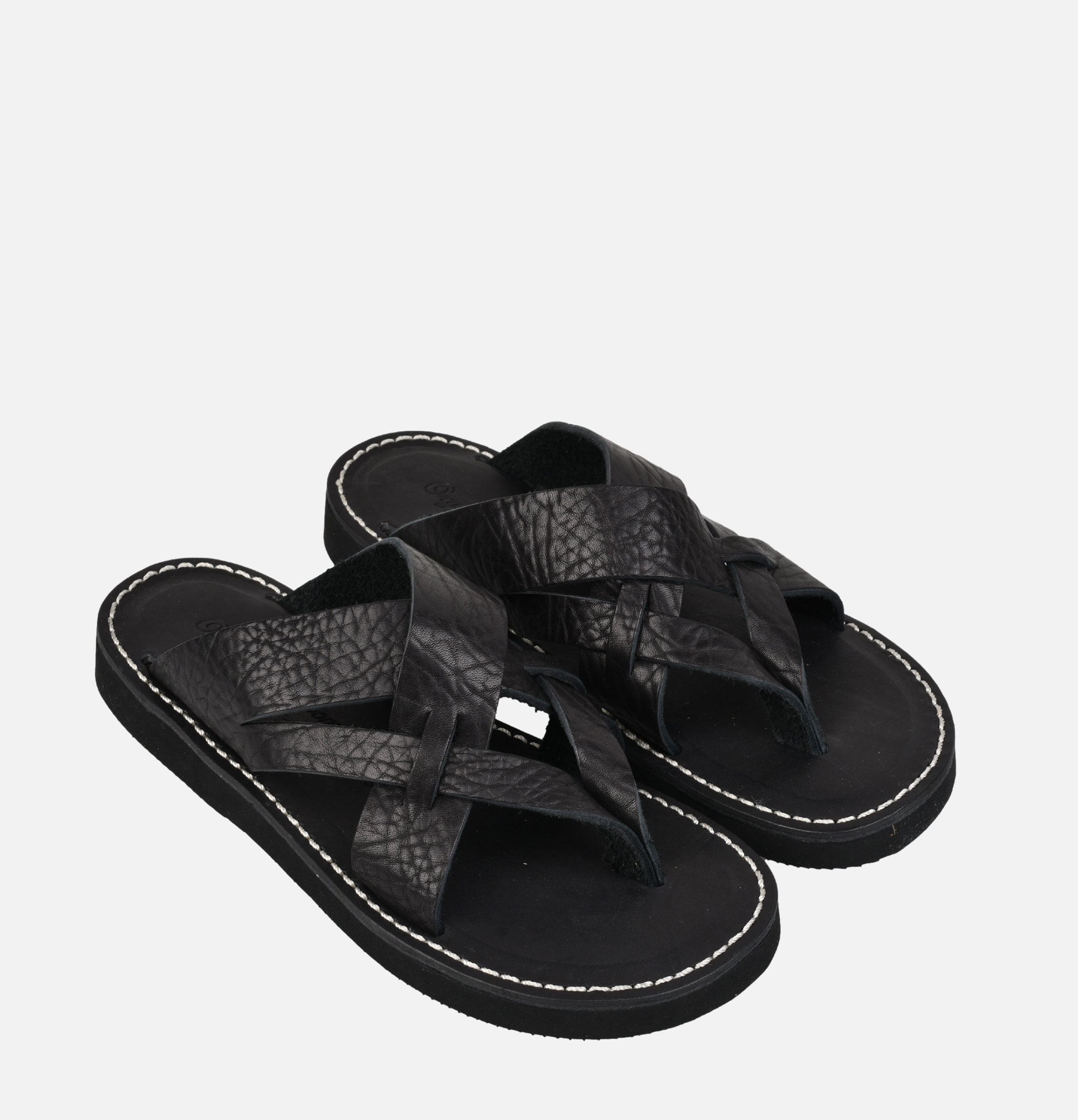 Organic Handloom Sabots Dubi Noir