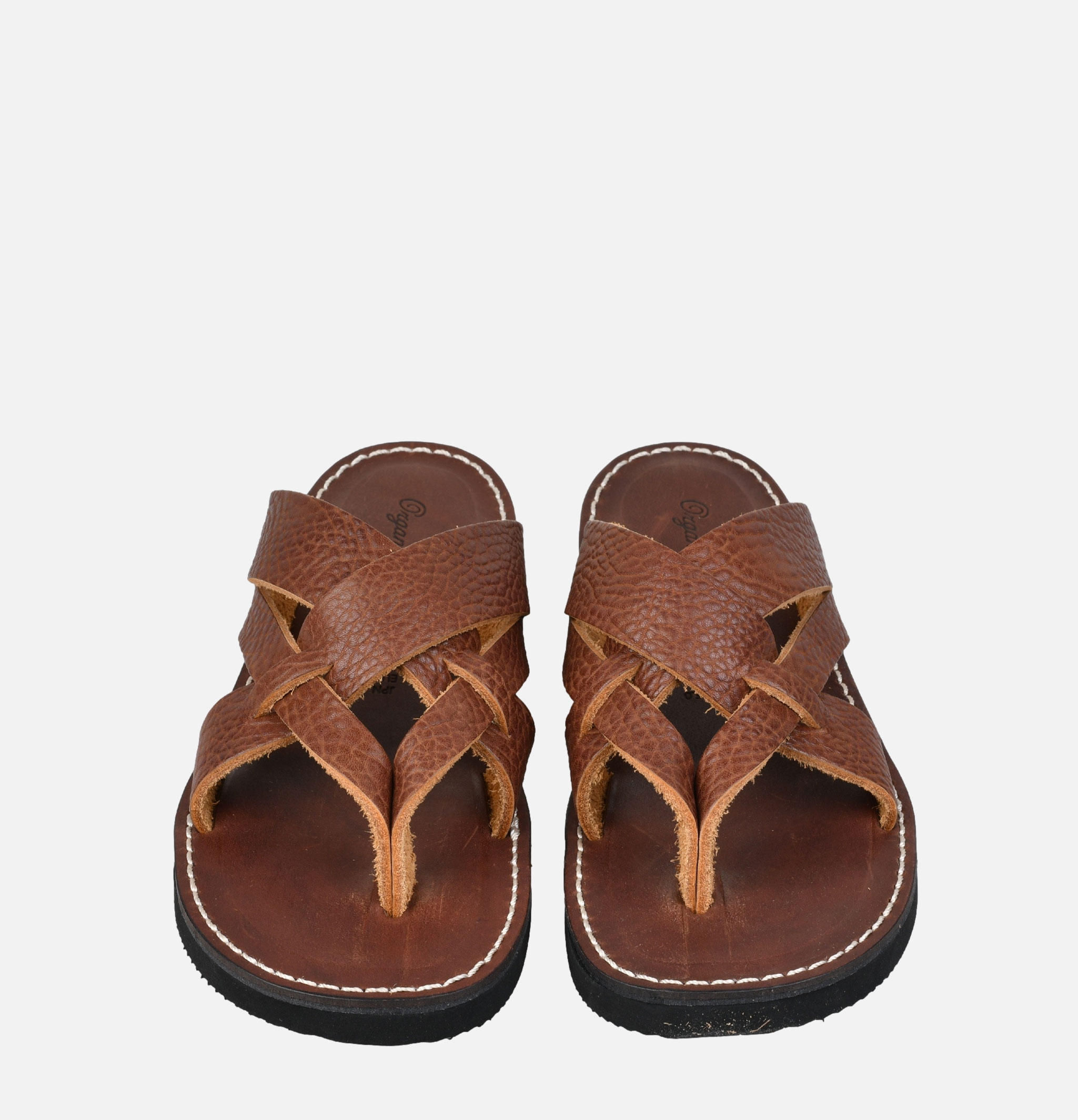 Organic Handloom Sabots Dubi Marron