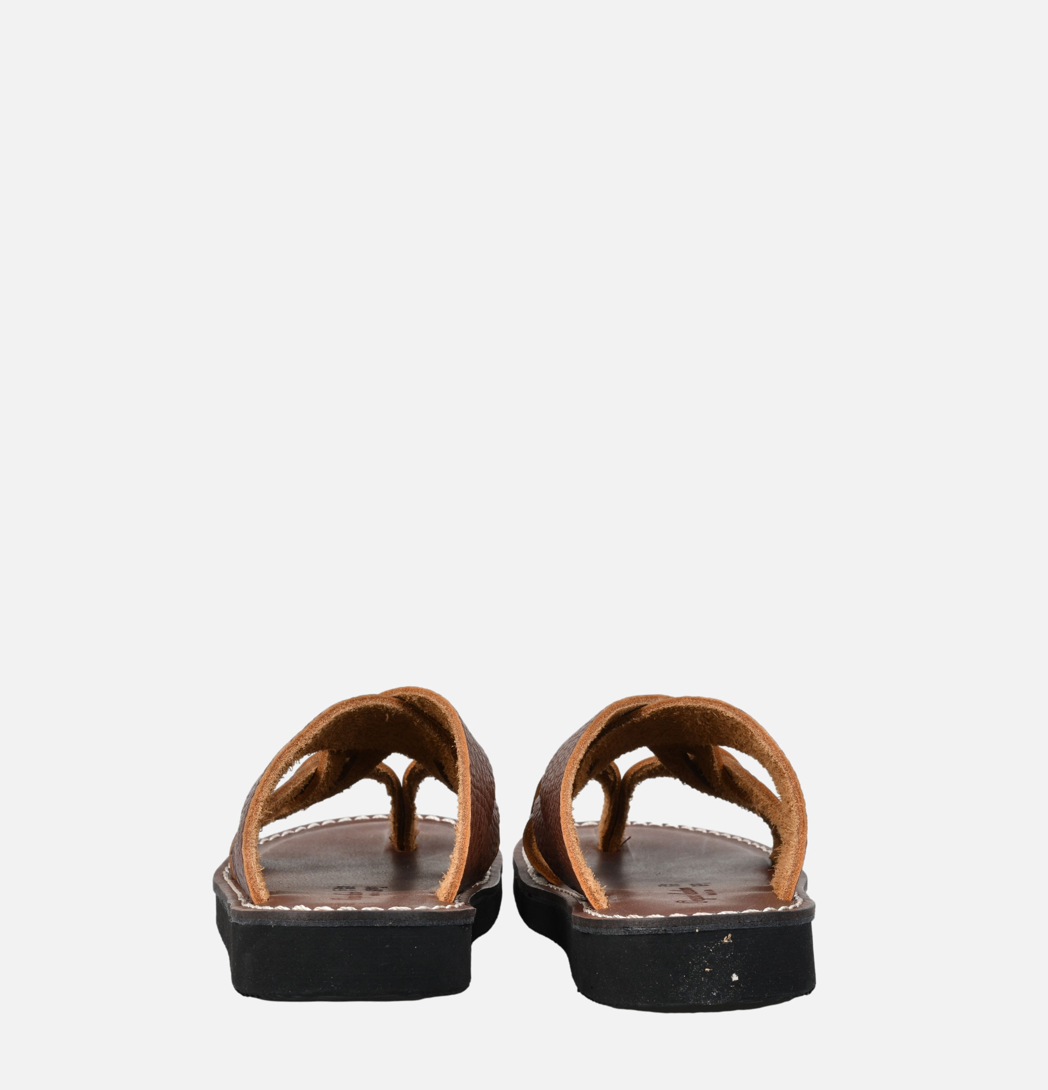 Organic Handloom Sabots Dubi Marron