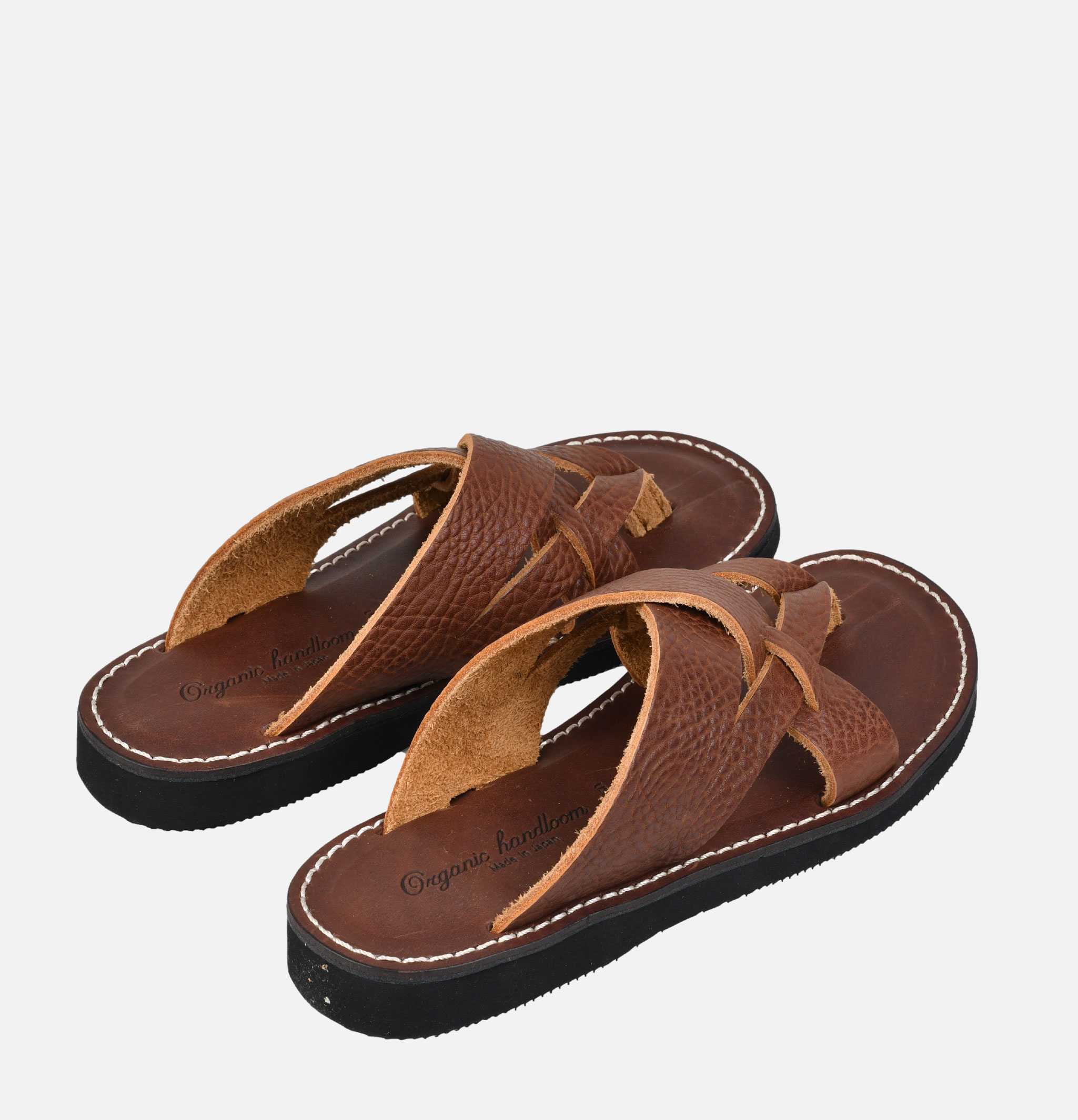 Organic Handloom Sabots Dubi Marron