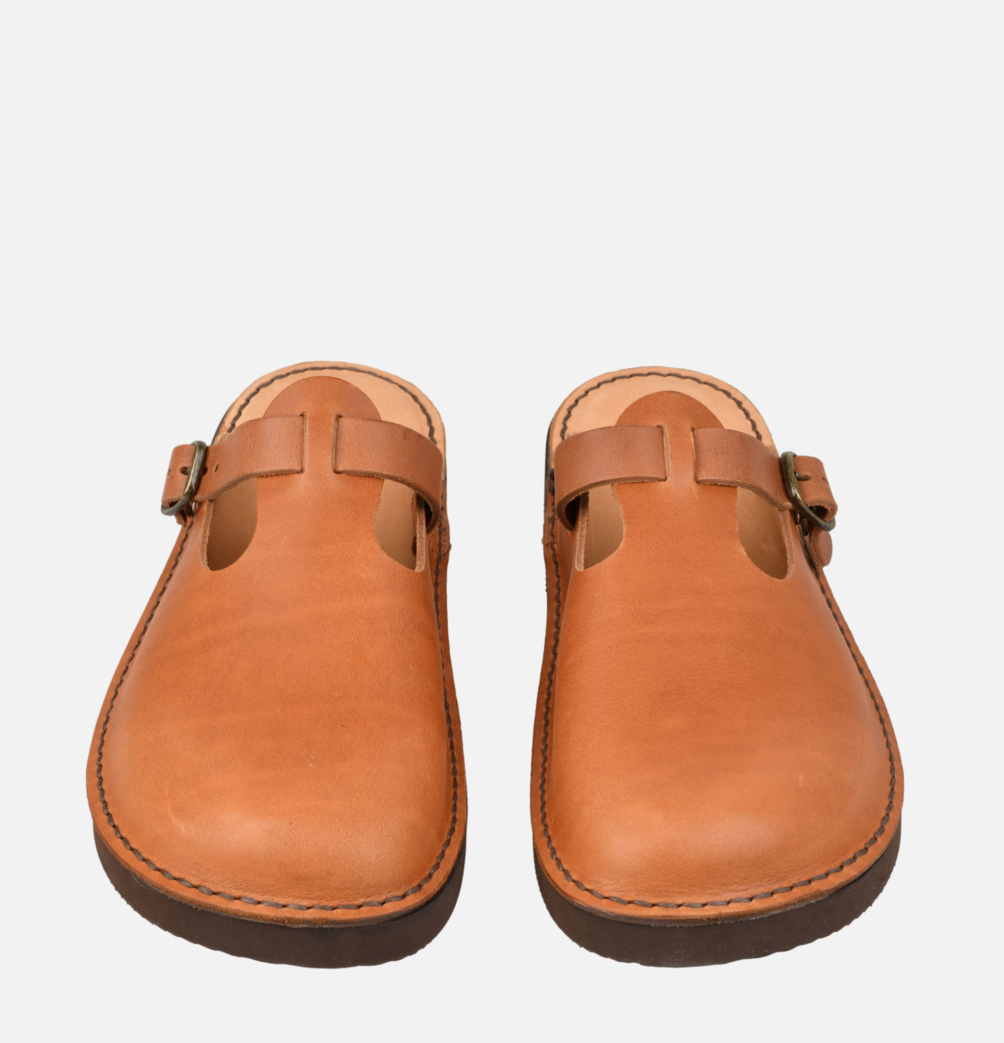 Organic Handloom Gudalur Clog Dark Brown