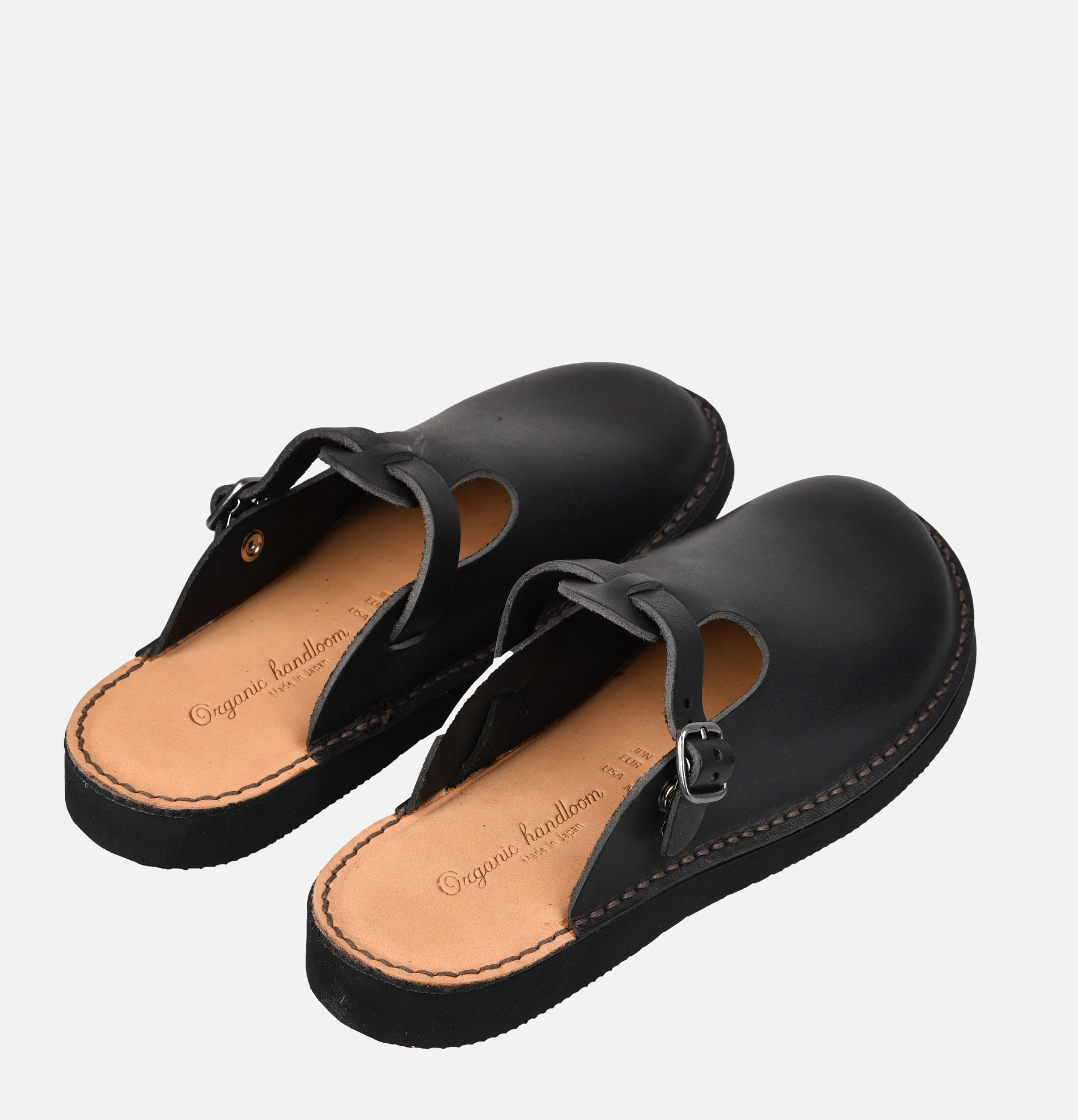 Organic Handloom Gudalur Clog Black