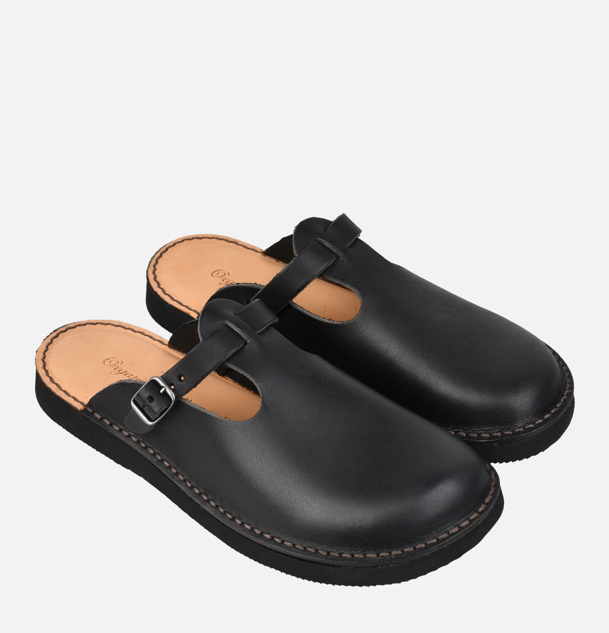 Organic Handloom Gudalur Clog Black