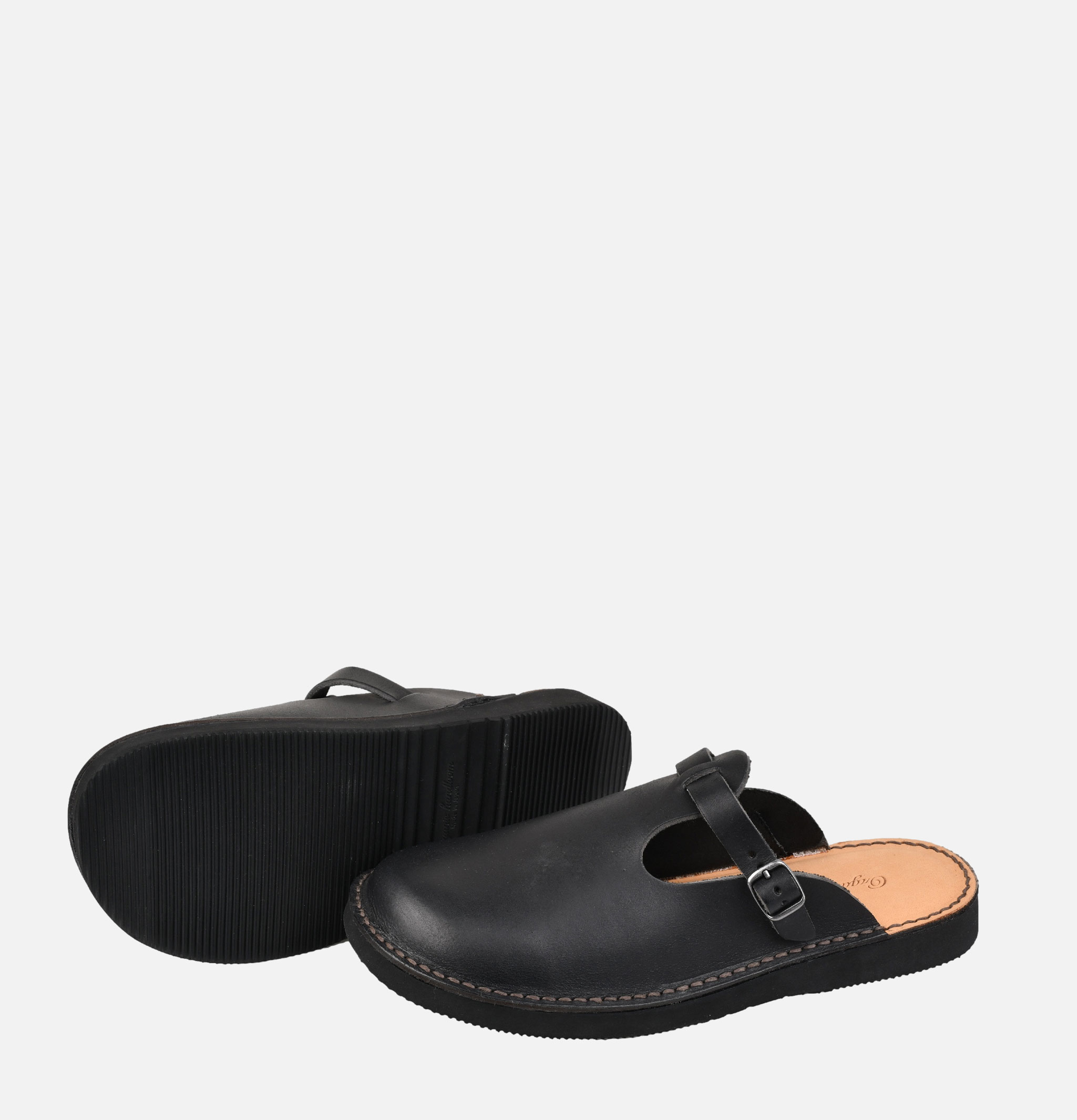 Organic Handloom Gudalur Clog Black