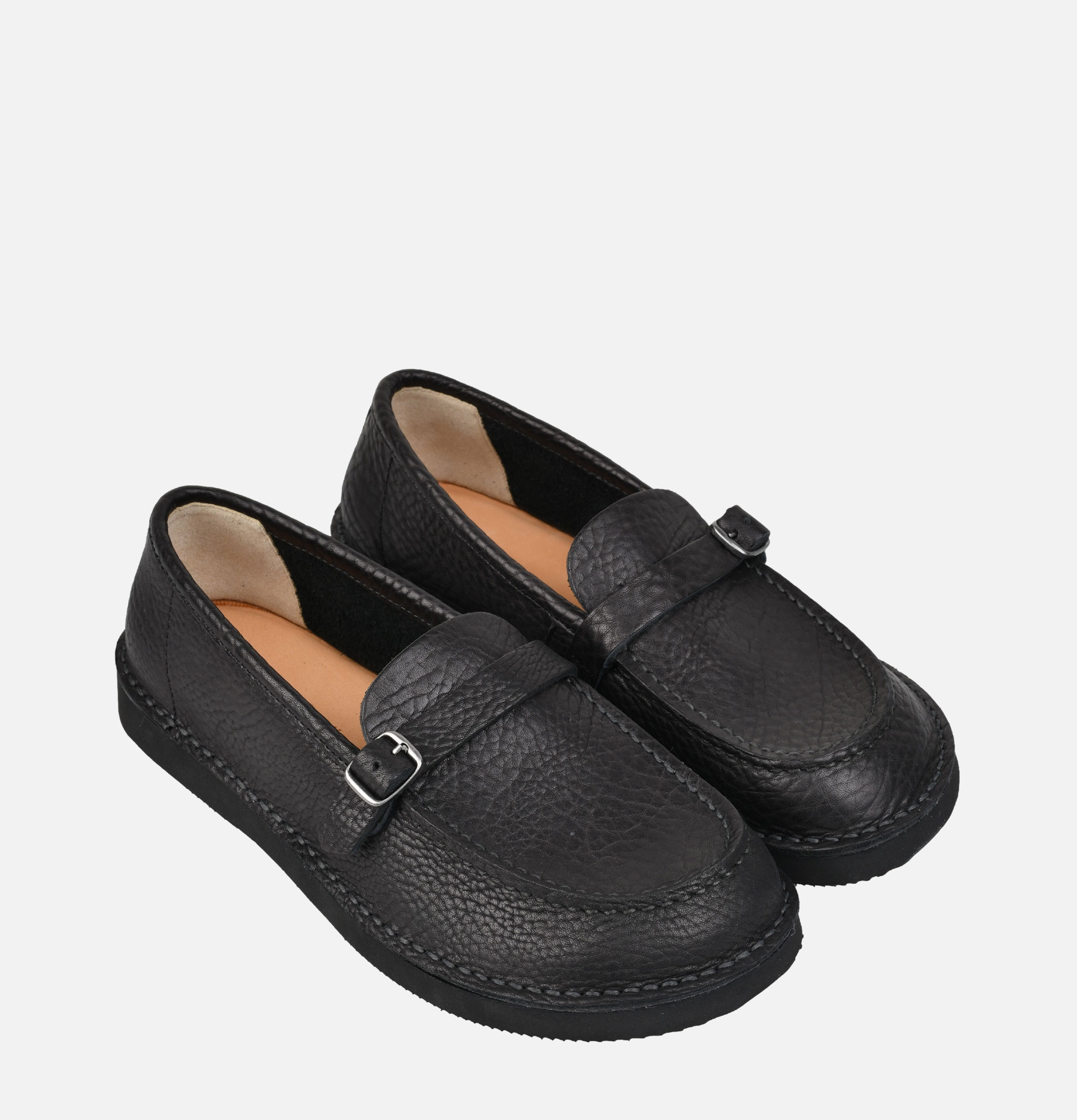 Organic Handloom Sevres Pebbled Black