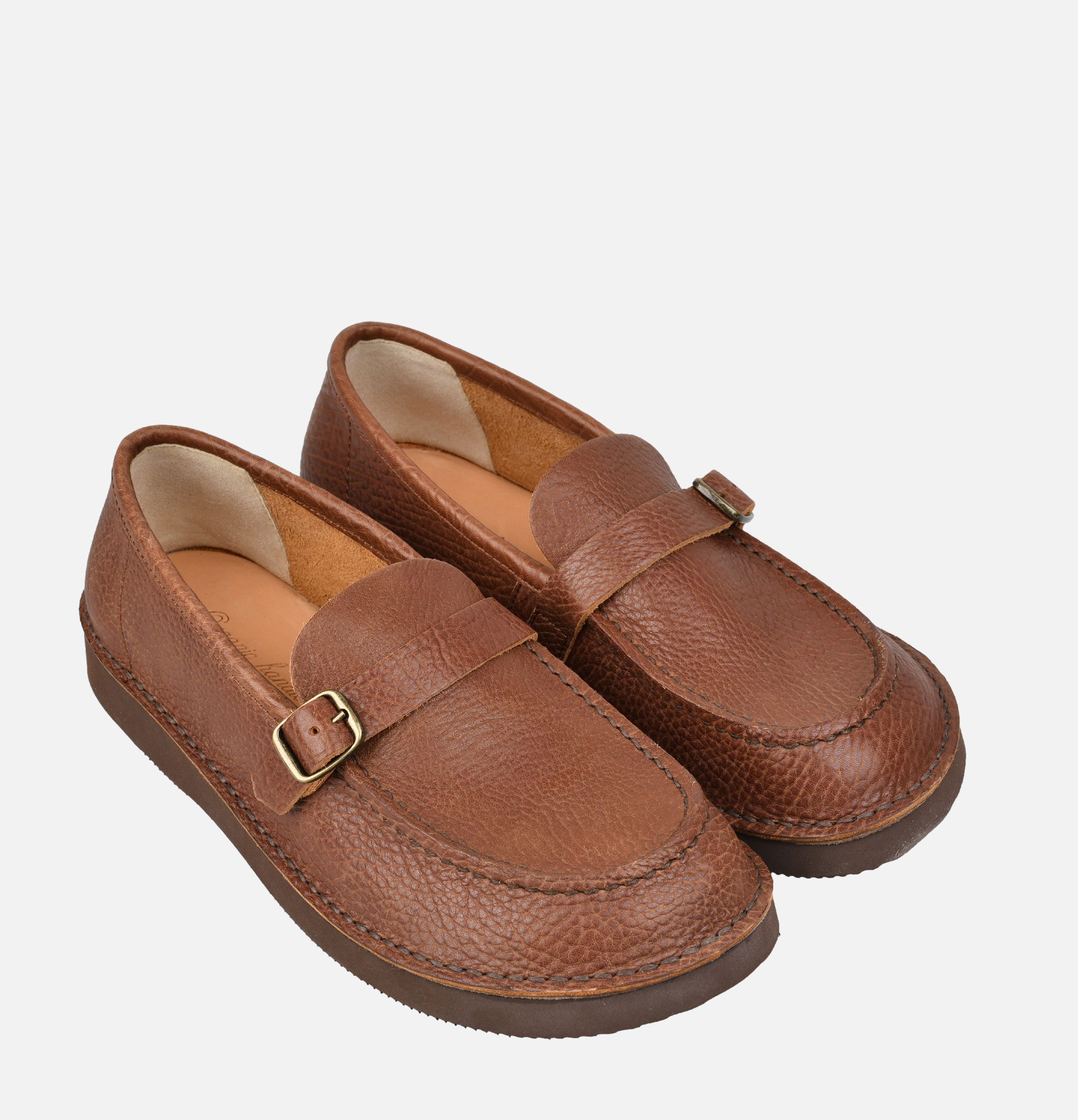 Organic Handloom Sevres Pebbled Brown