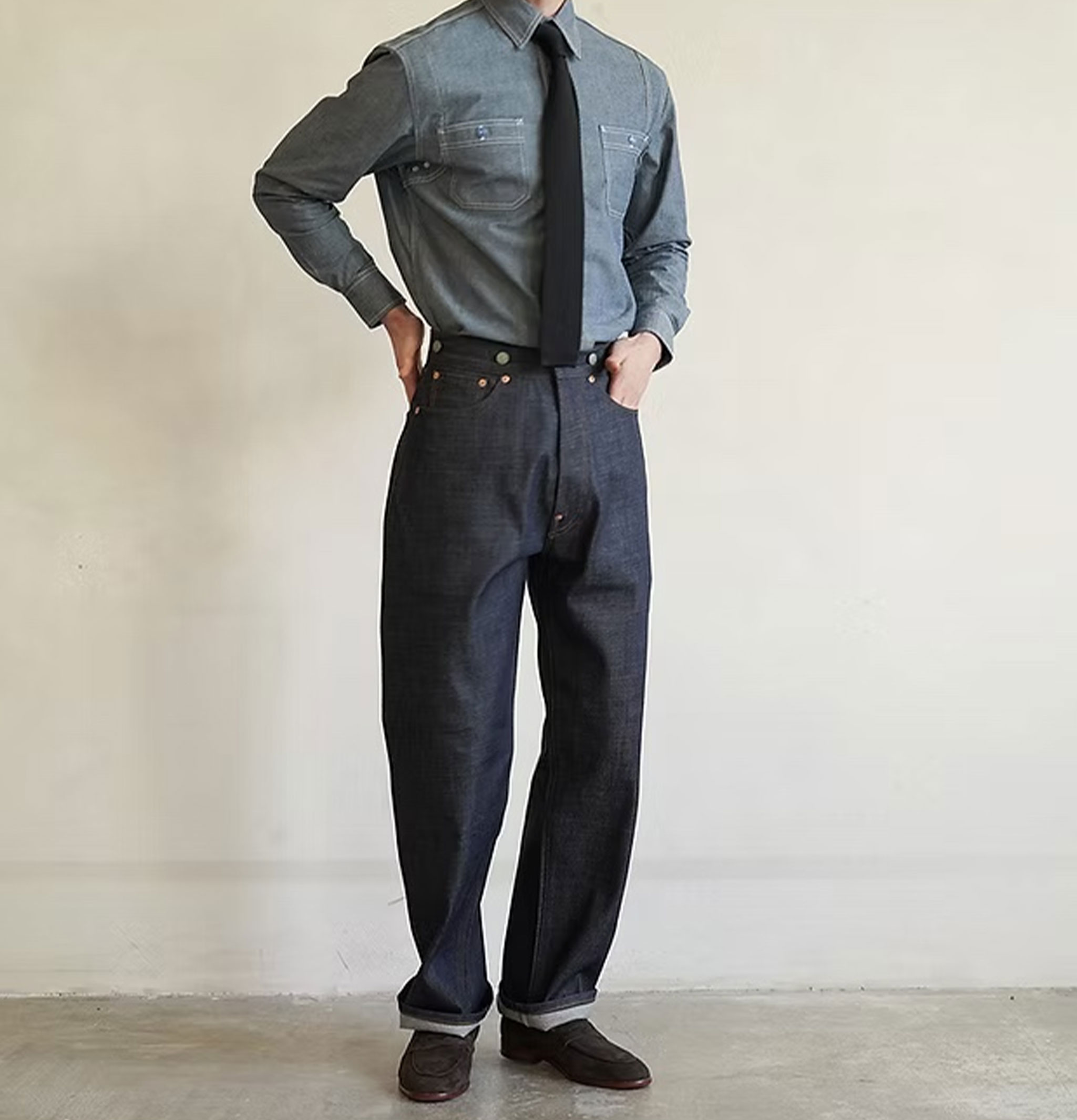 Standard Types Jean 1900 Selvedge