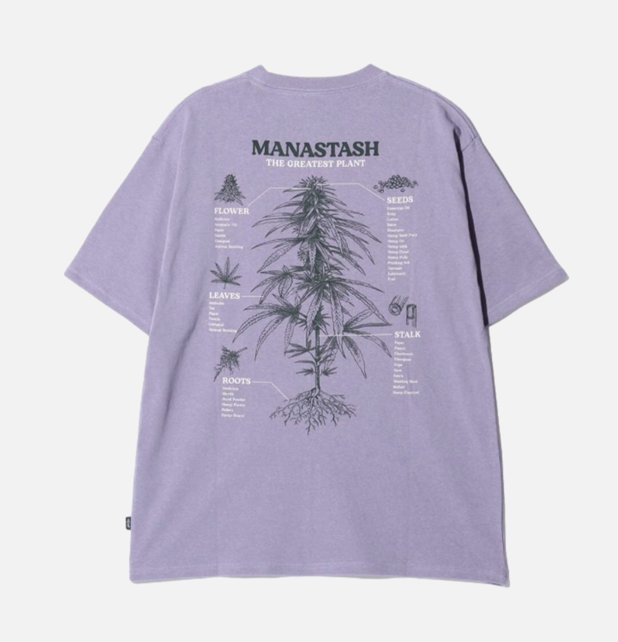 Manastash T-shirt Hemp Tee Tgp Lavender