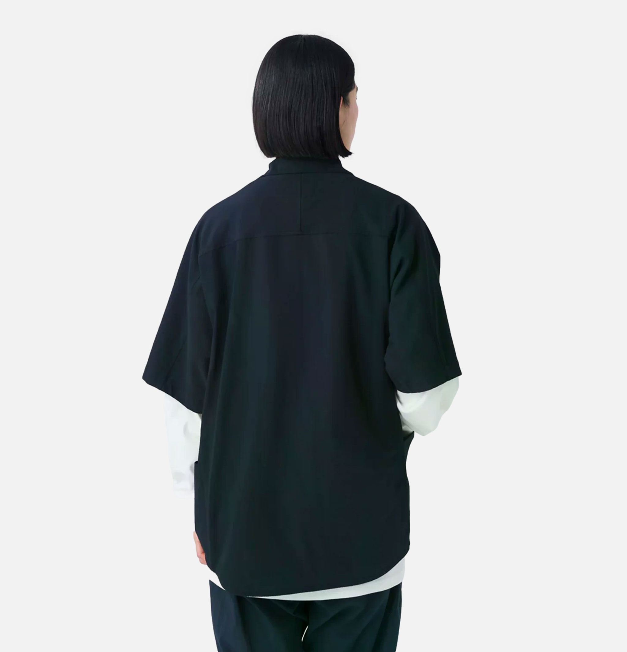 Chemise Snow Peak Airo Short Sleeve Noir