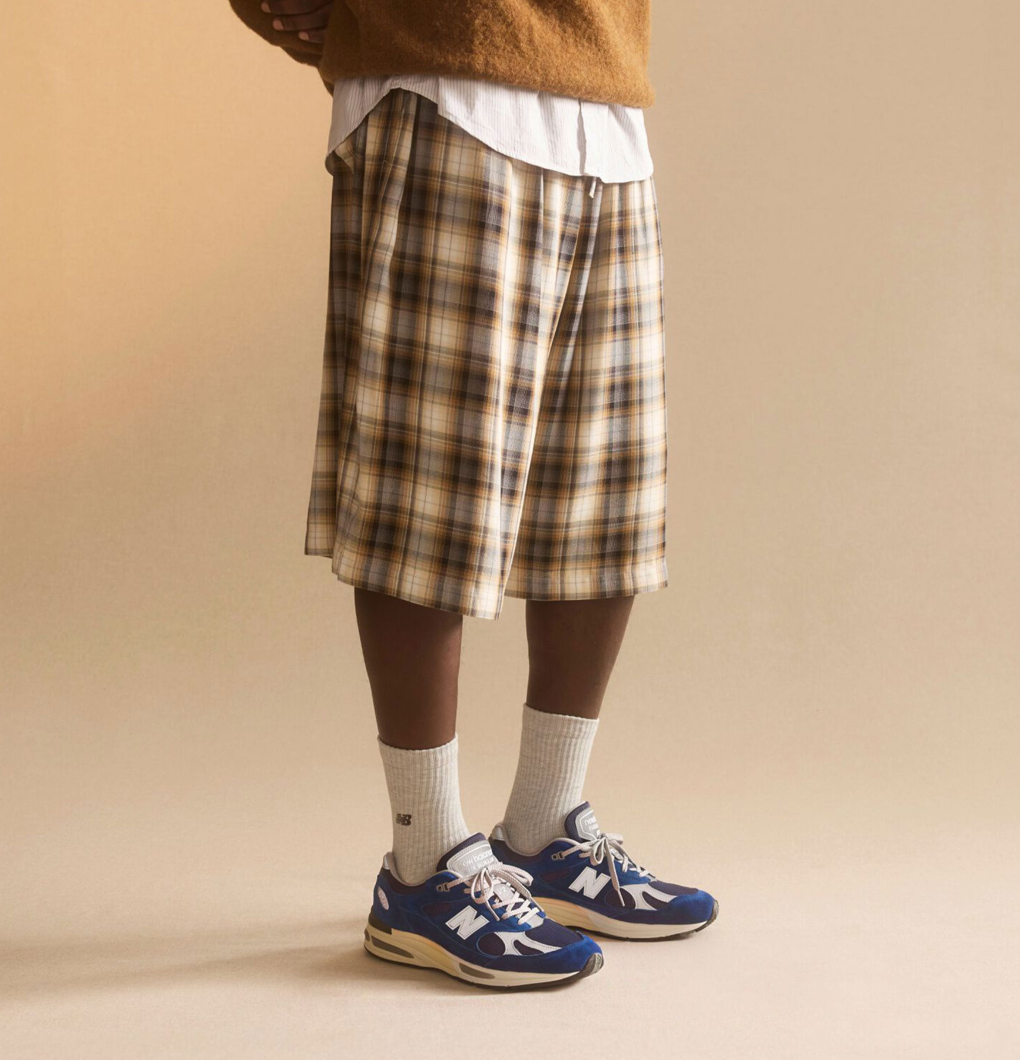 New Balance 991 Vb2 Blue Sneakers