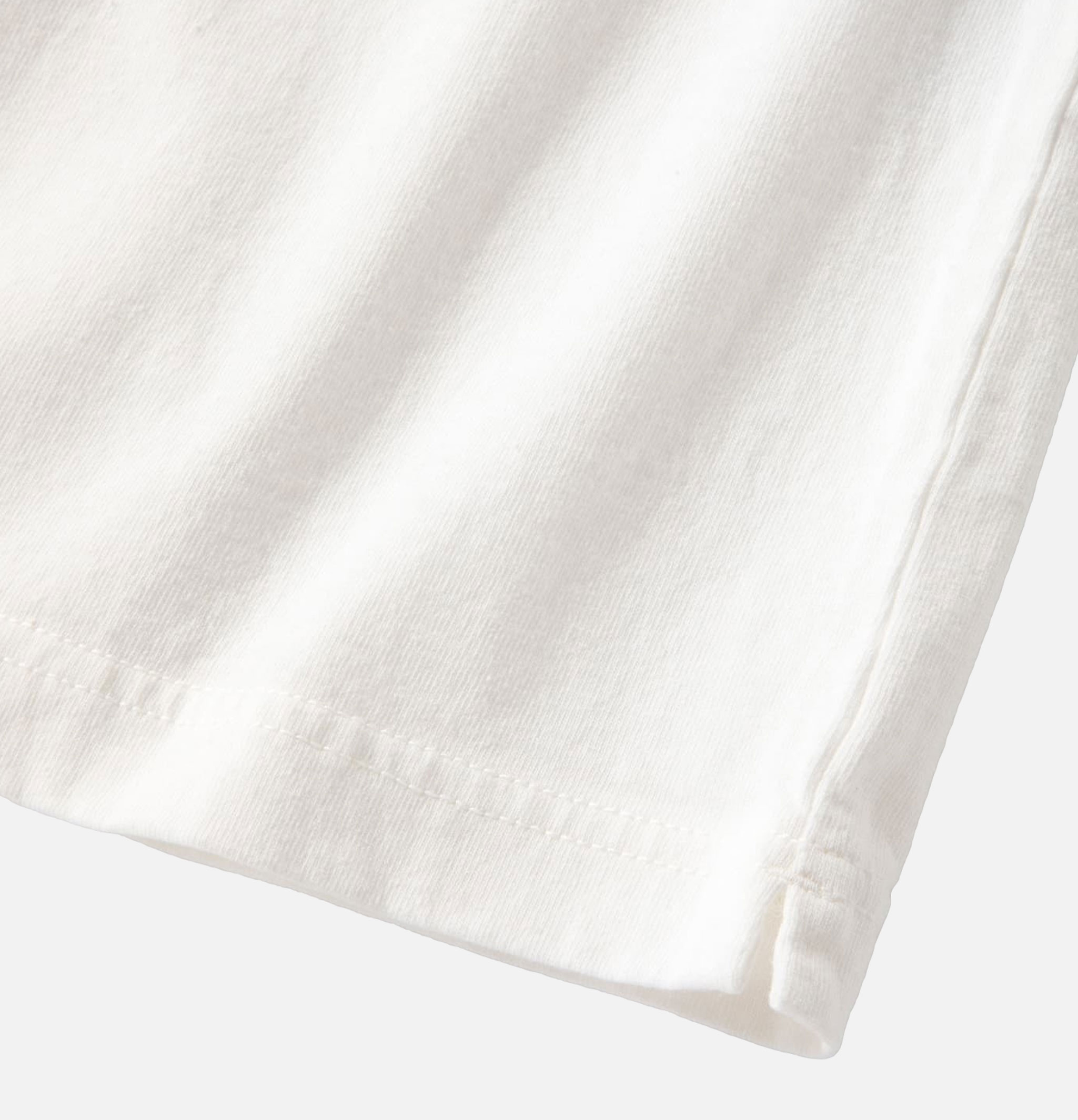 Jackman Henleyneck T-shirt Blanc
