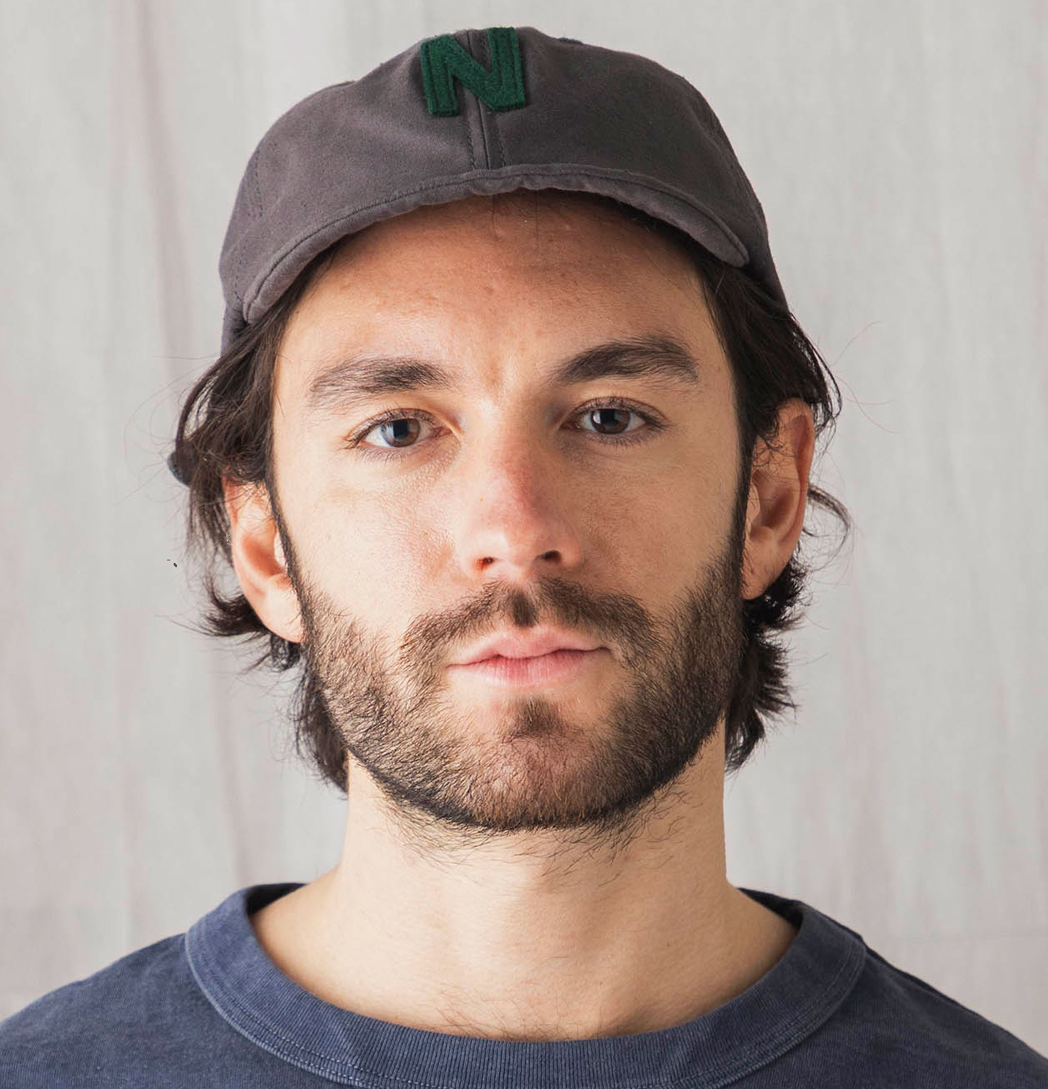 Jackman Back Nep BB Cap D Gray x Green