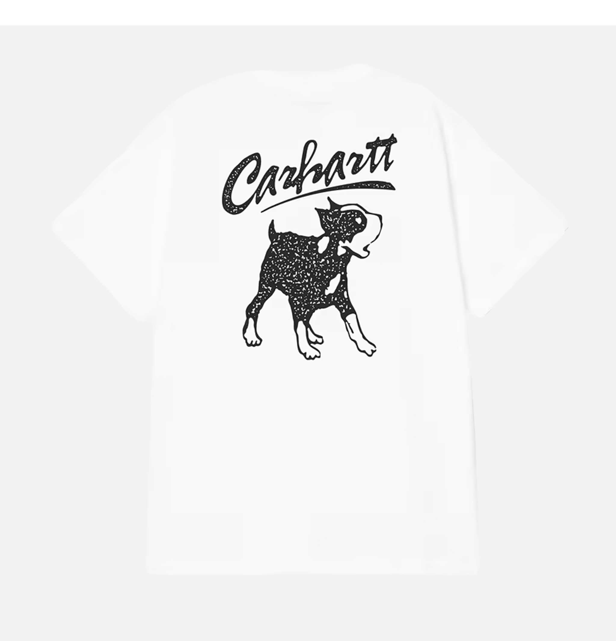 Carhartt WIP White Pup Short-Sleeve T-Shirt