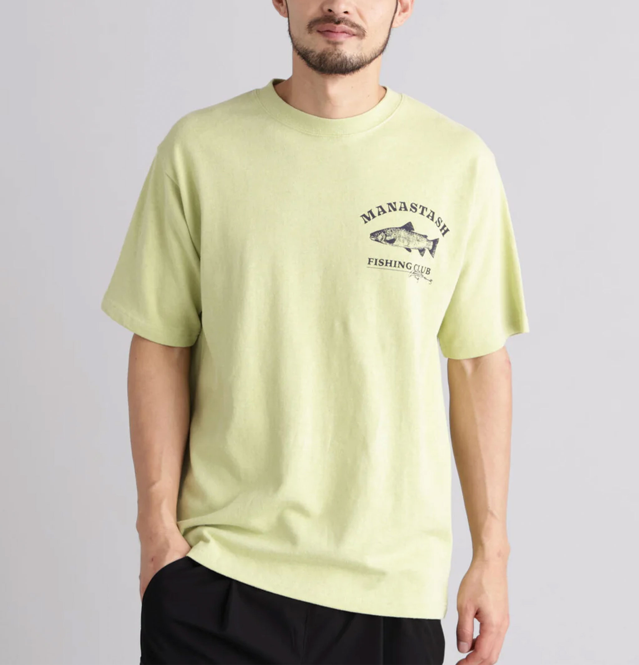 Manastash Hemp Tee Lure Lime