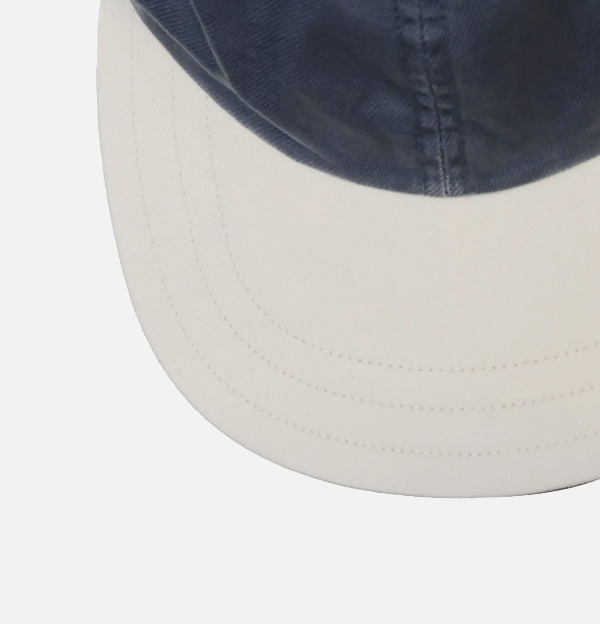 Decho Mil Drill Bicolor Ball Cap Buckle Navy
