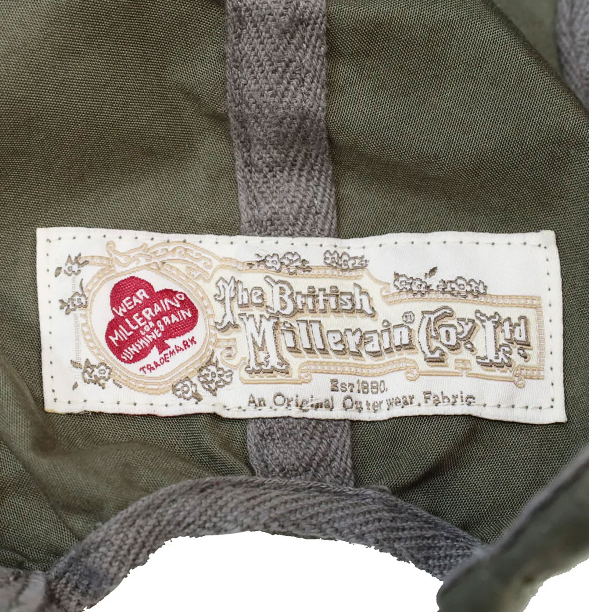 Decho Casquette Millerrain Waxed Cot Fish Olive