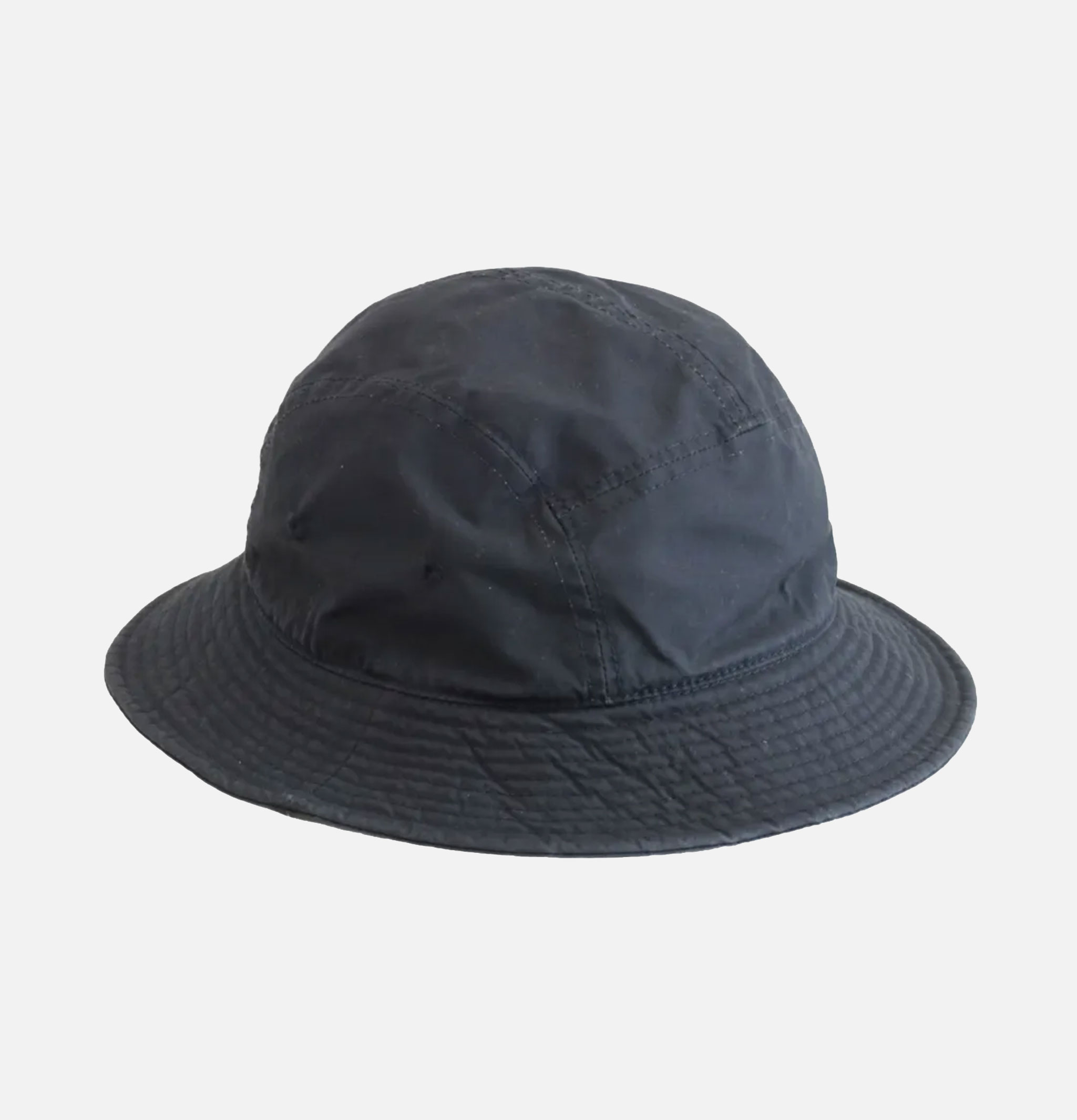 Decho Millerrain Waxed Cotton Jet Hat in Black