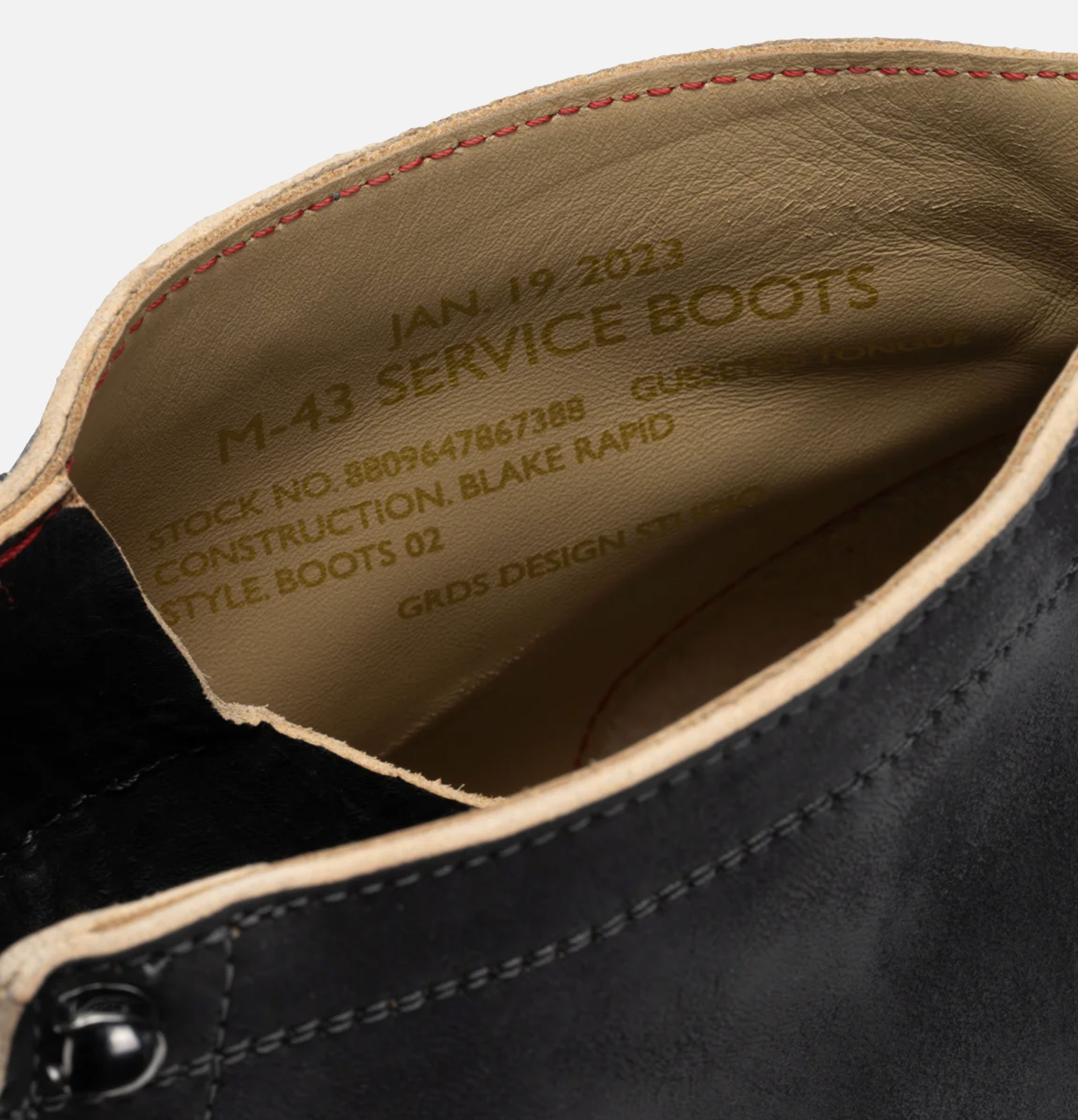 Gradus Bottes 02 Leather Tea-core Black