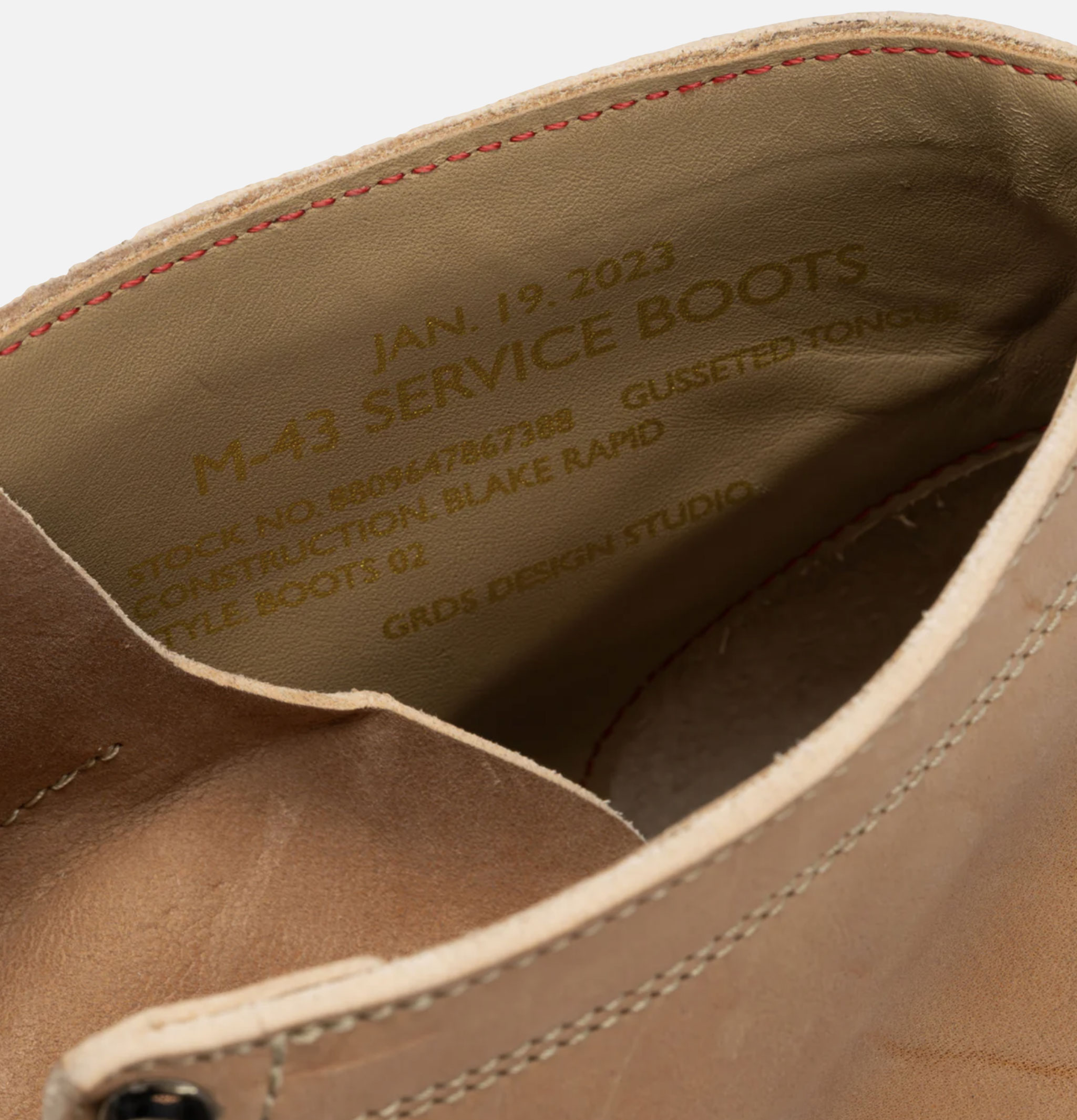 Gradus Bottes 02 Leather Tea-core Natural