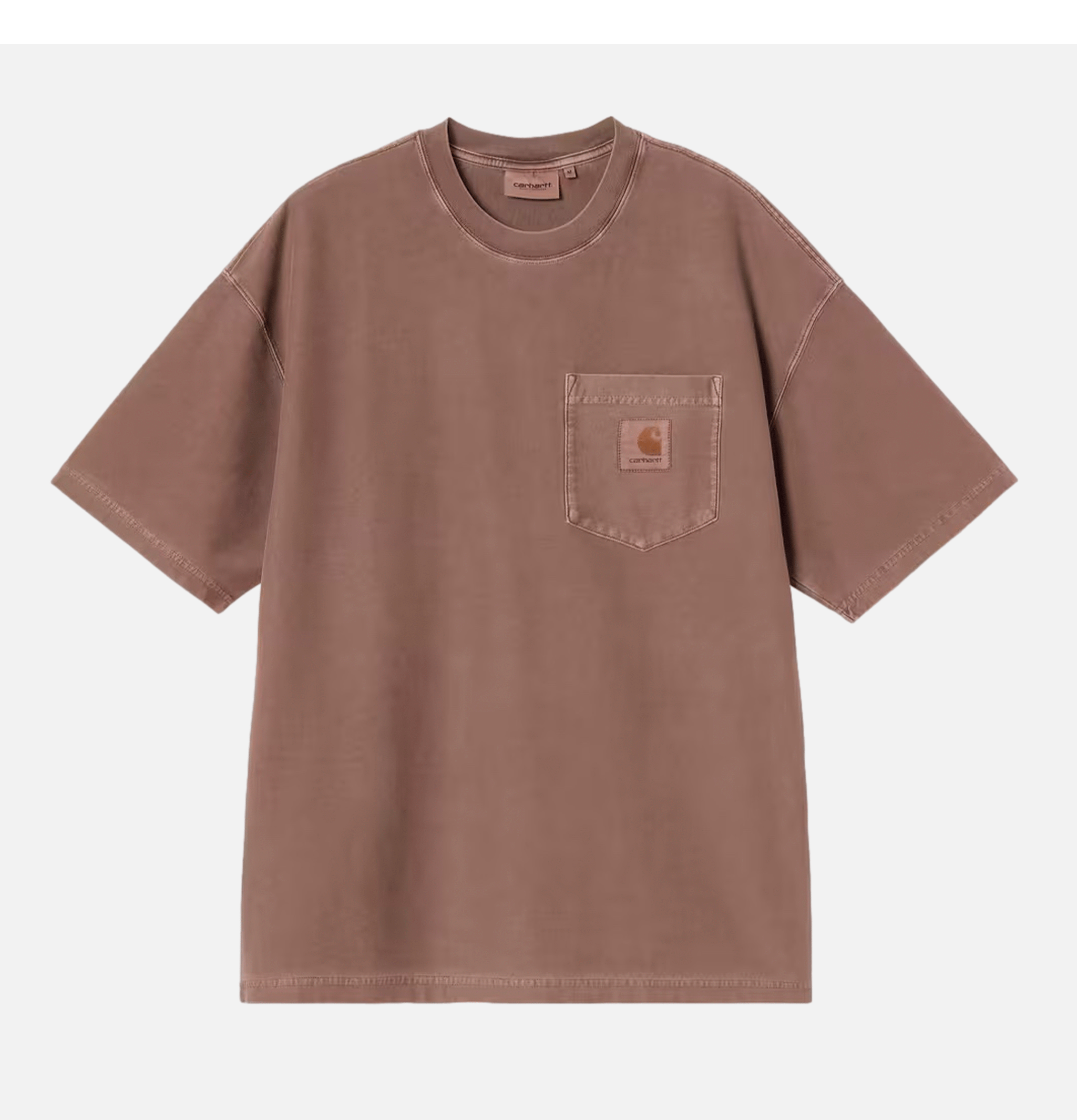 CARHARTT WIP S/s Loose Pkt Tee Tobacco Dyed