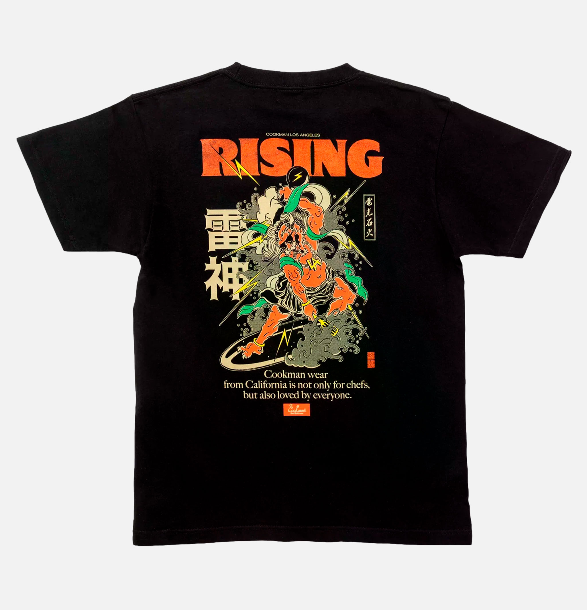 Cookman Rising Tee Black