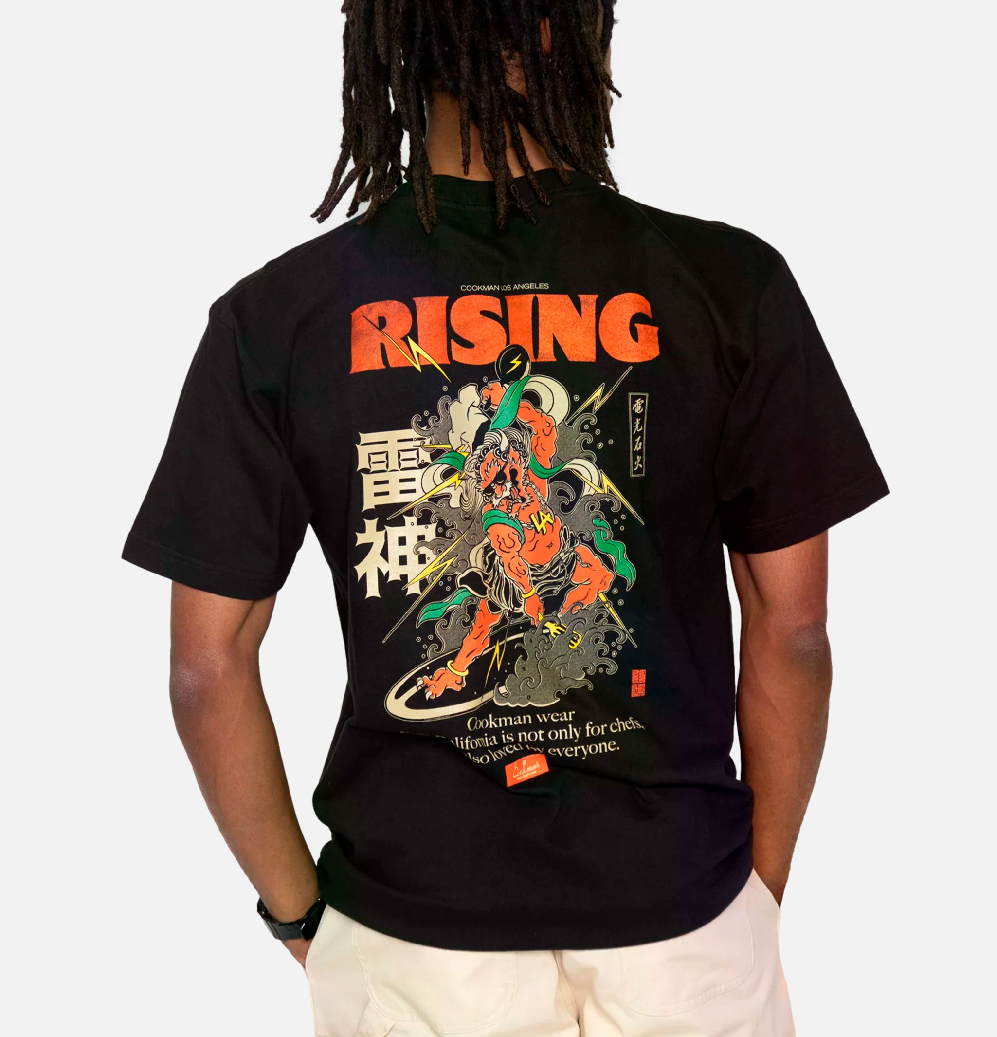Cookman Rising Tee Black