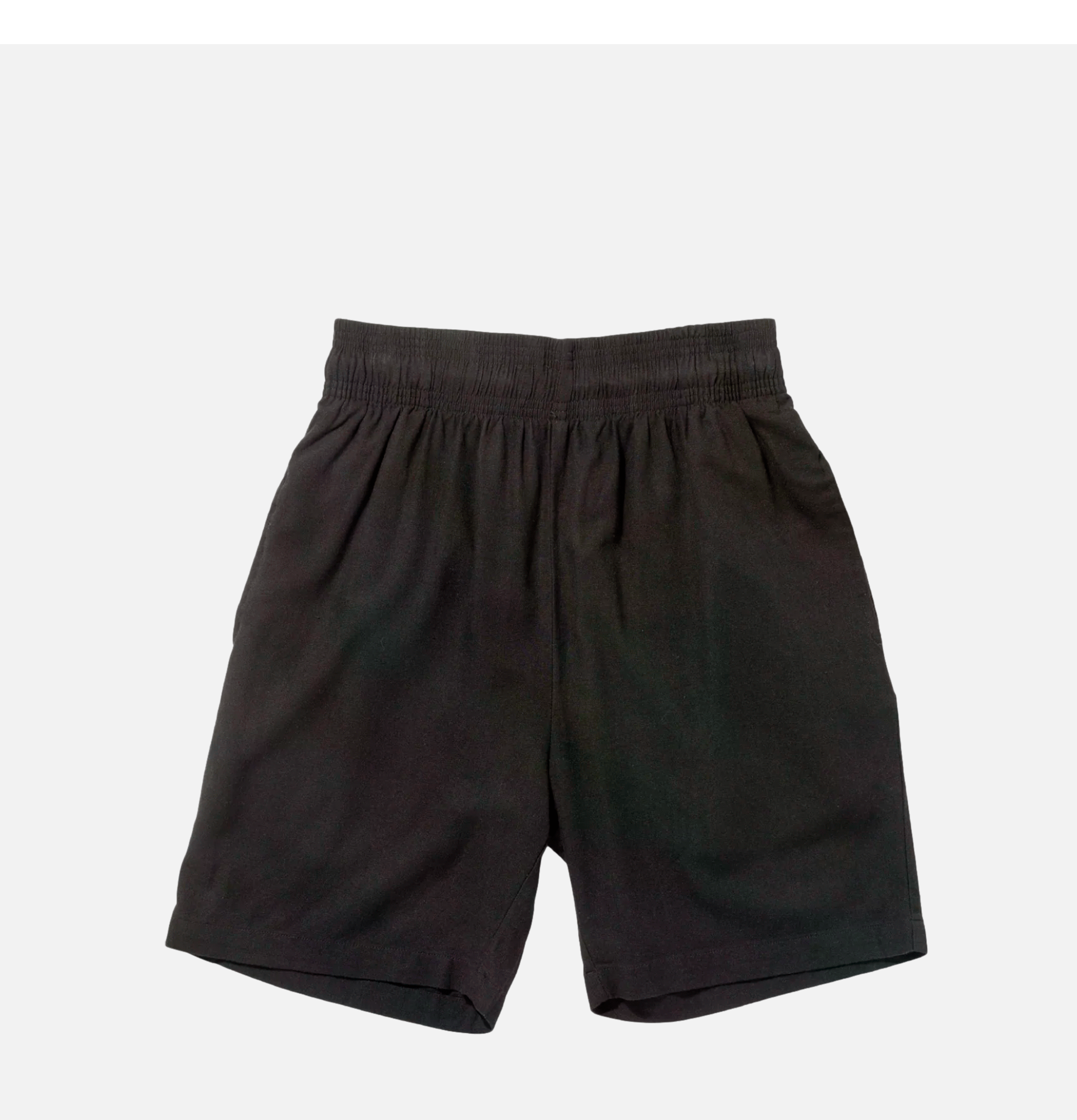 Cookman Chef Linen Shorts Black