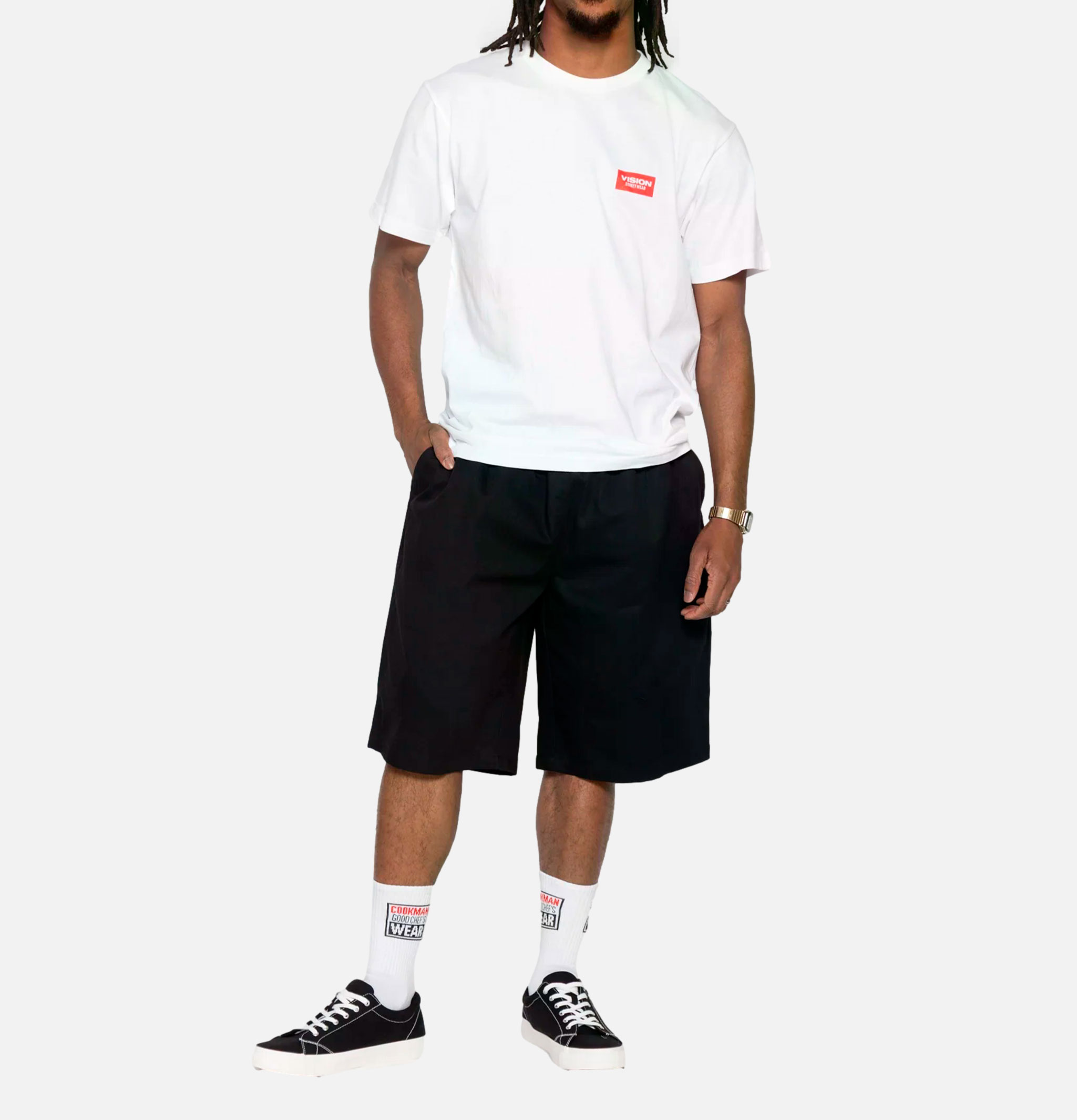 Cookman Carpenter's Short Heavy Black