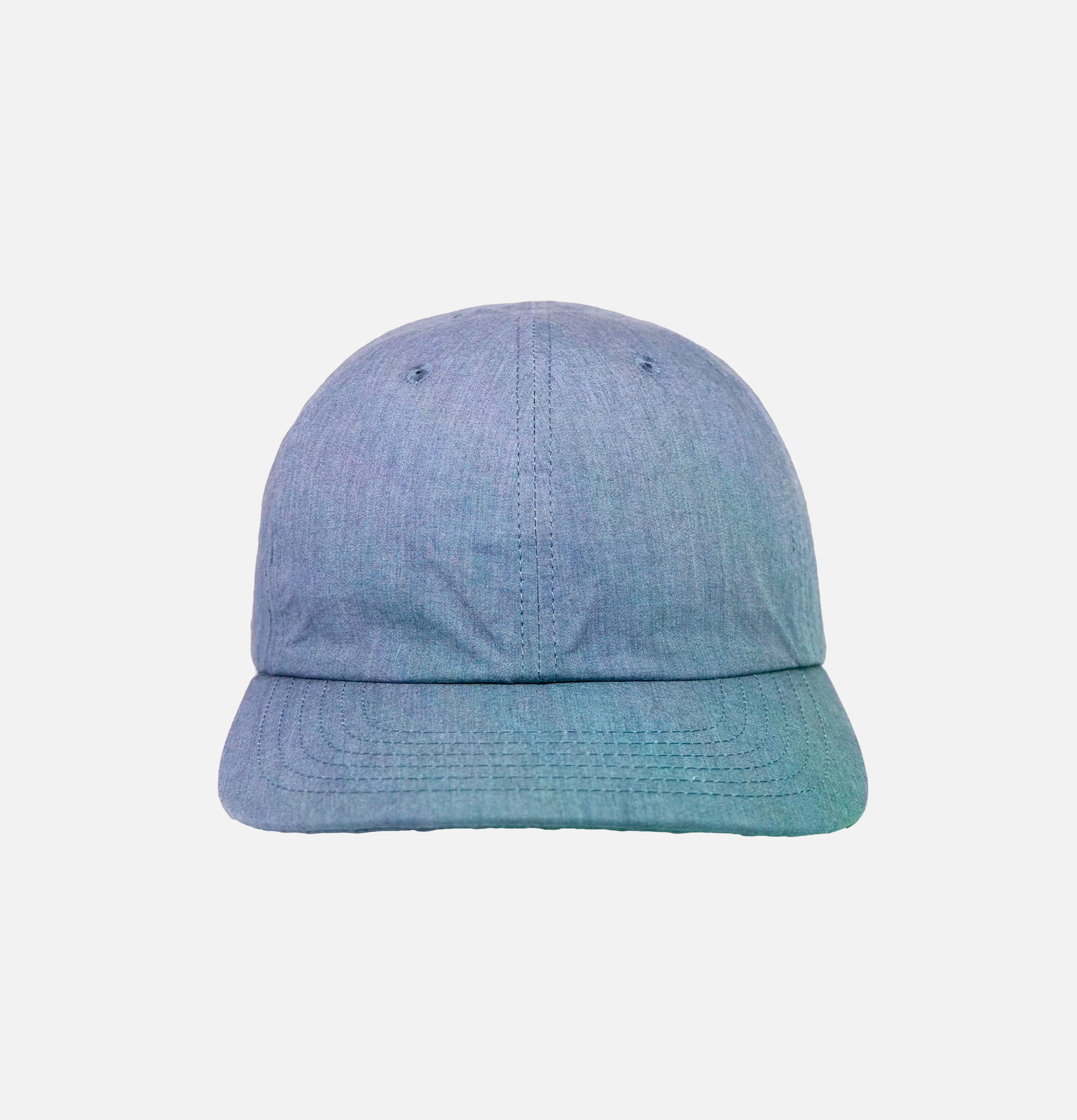 Found Feather 6-Panel Strap Cap Blue