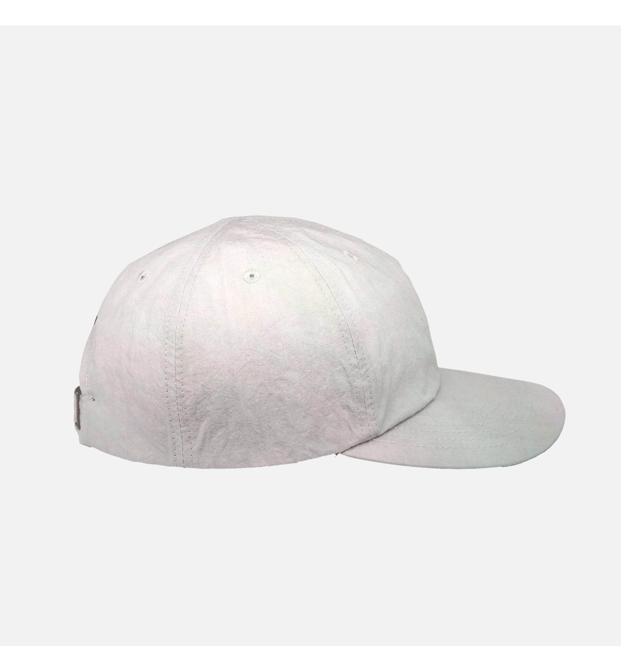 Found Feather 6pan Strap Cap Light Grey