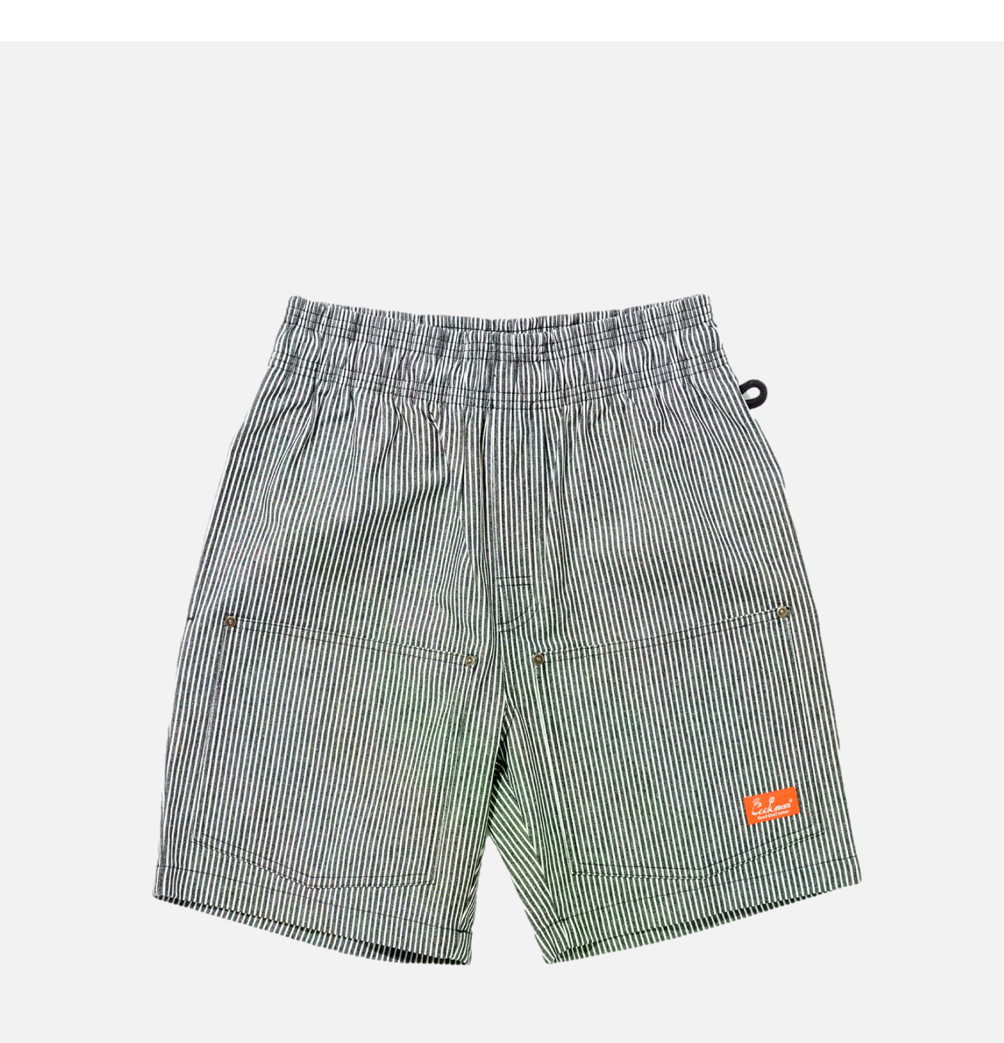 Cookman Short Front Pocket Hickory Black