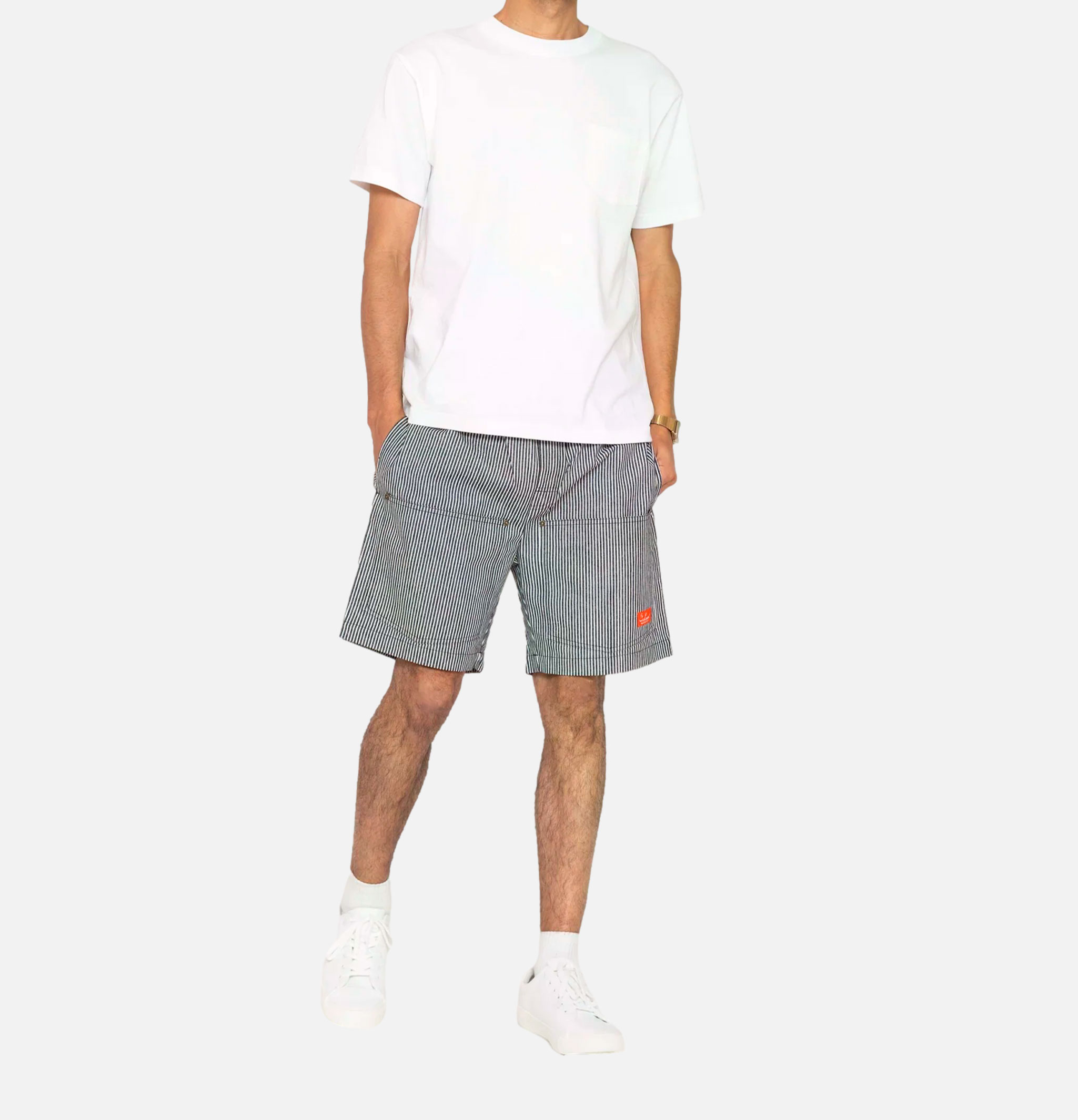 Cookman Short Front Pocket Hickory Black