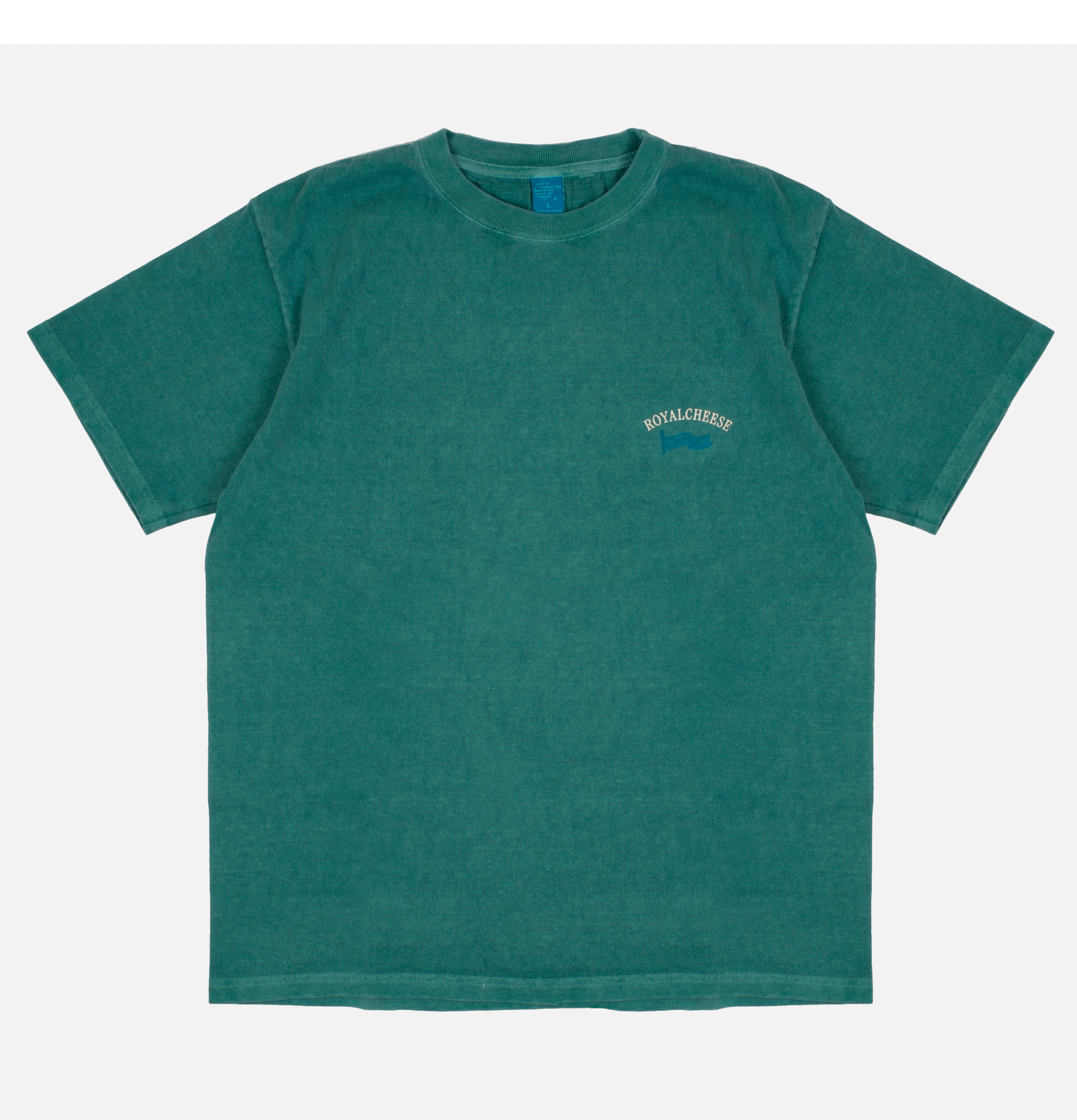 Good On S/s Crew Tee Royalcheese Smoke
